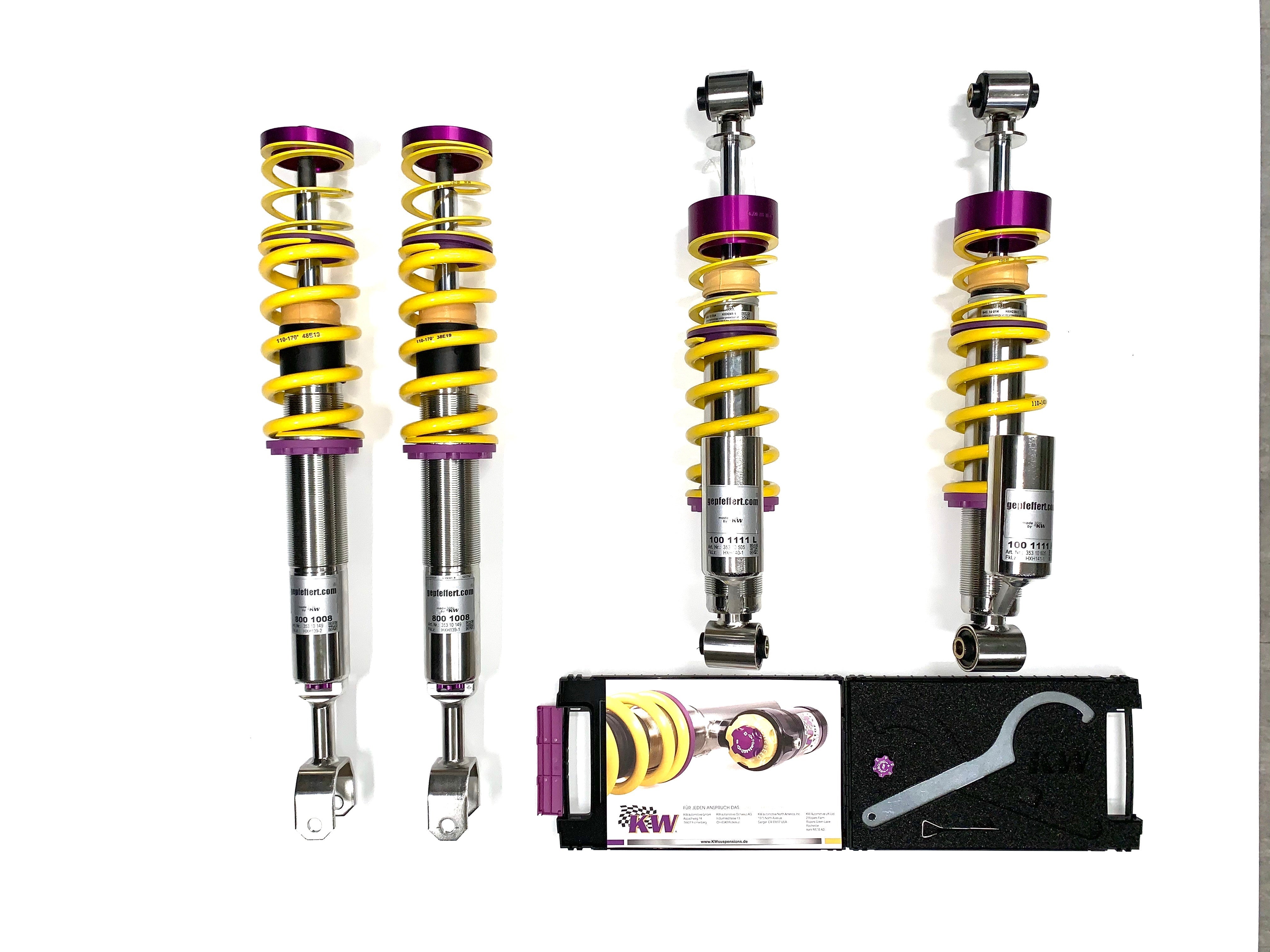 gepfeffert.com Gewindefahrwerk V3 Clubsport Audi S4/RS4 B5 - gepfeffert.com