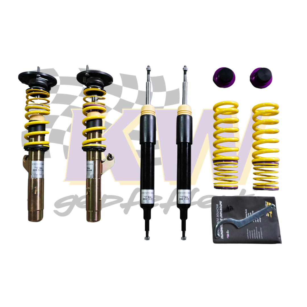 gepfeffert.com Gewindefahrwerk V2 BMW 3er E90 (Stahlverzinkt, mit Sturzdomlager) - gepfeffert.com