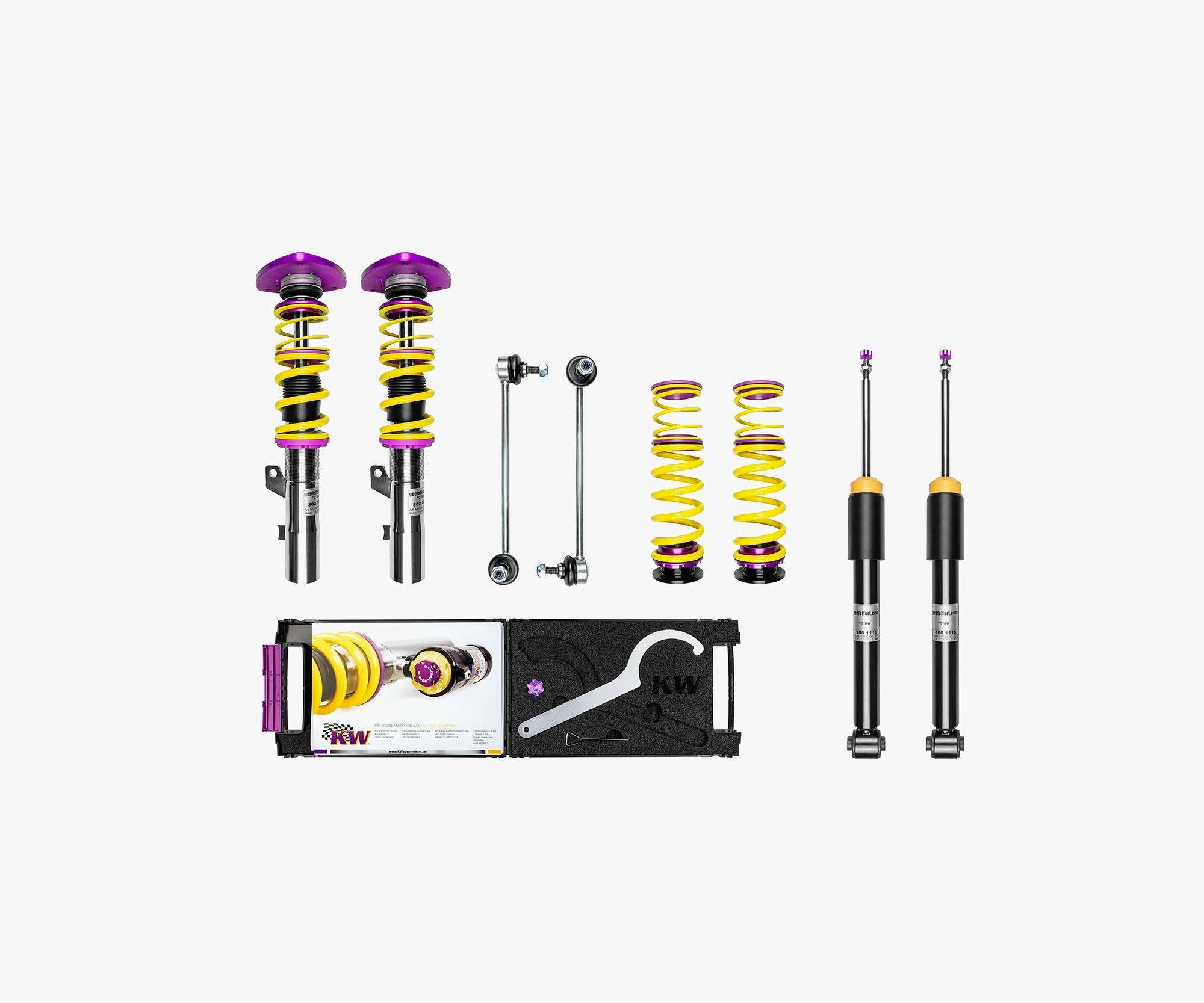 gepfeffert.com Gewindefahrwerk V2 Ø 55mm (tiefe Ausführung mit Sturzdomlager) - gepfeffert.com