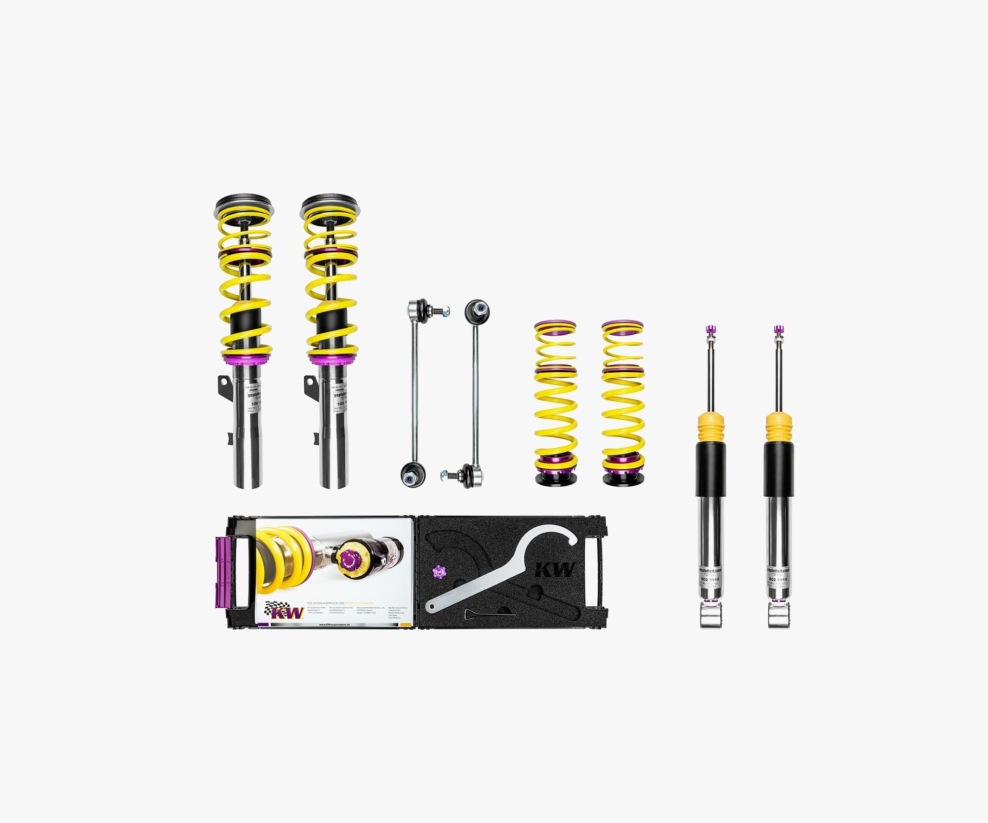 gepfeffert.com Gewindefahrwerk V3 für S3 8Y (GY) Quattro (ohne Sturzdomlager) - gepfeffert.com