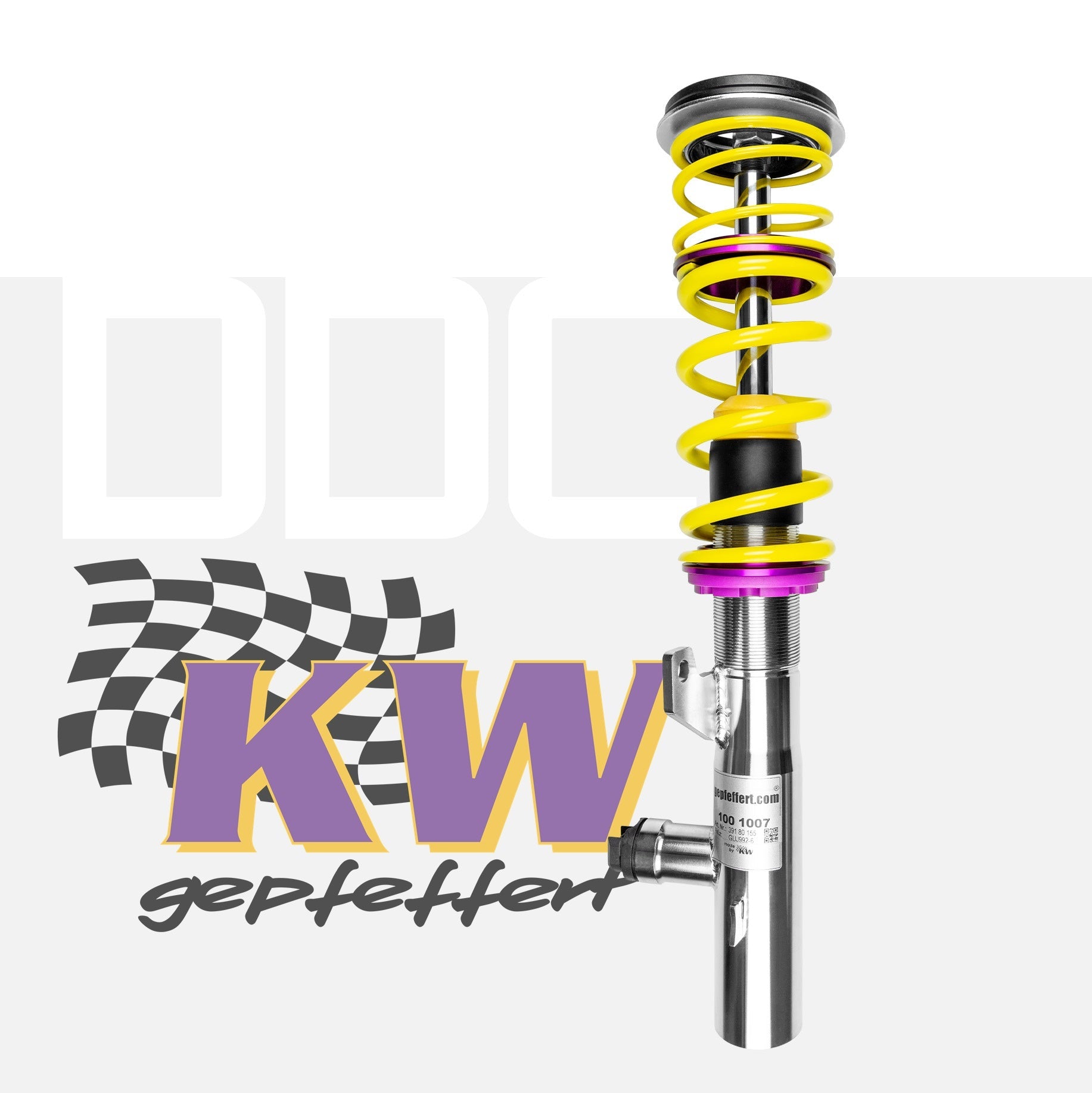 gepfeffert.com Gewindefahrwerk DDC plug&play VW Golf VII Ø 55mm (tiefe Ausführung ohne Sturzdomlager) - gepfeffert.com