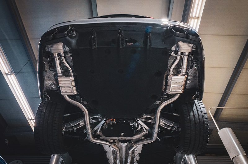 Gepfeffert.com Abgasanlage für Mercedes S63 AMG (W223) - gepfeffert.com