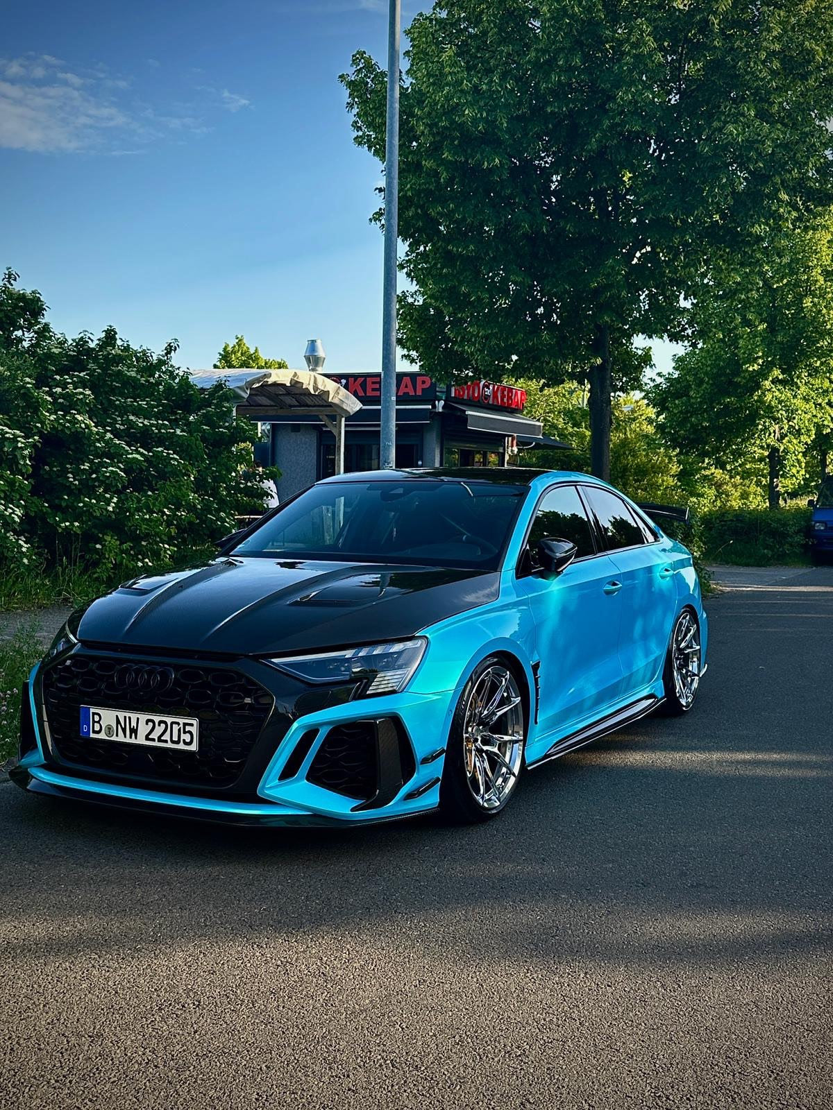 Audi RS3 8Y CPG Motorhaube V4 Carbon