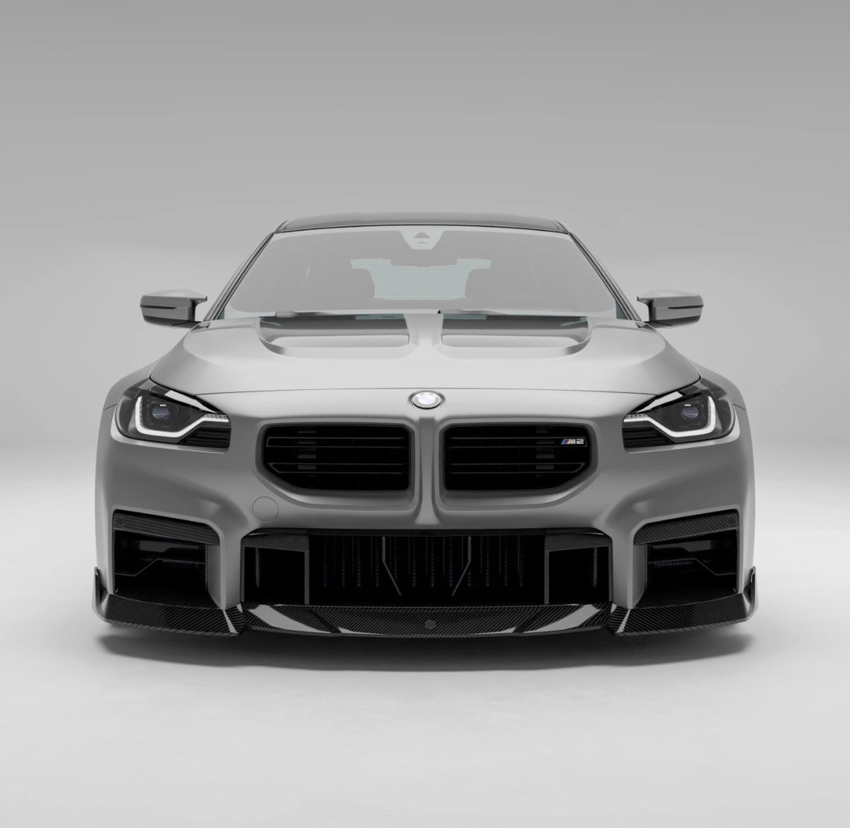     Detailansicht der CPG+ RV V1 Dry-Carbon Frontlippe für BMW M2 