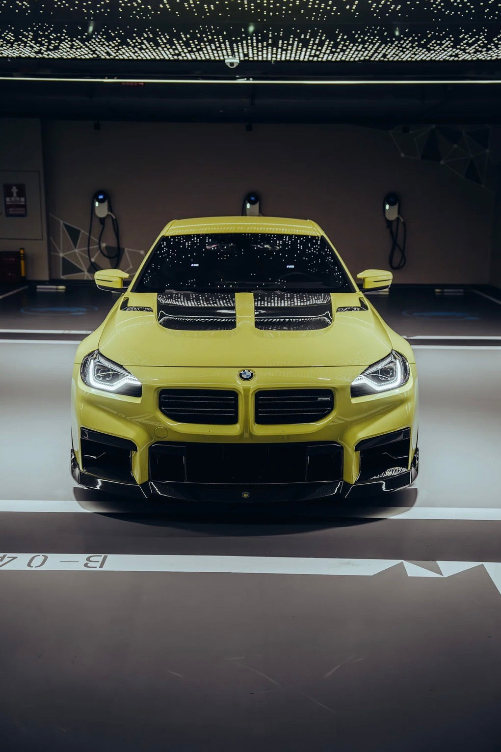     CPG+ RV V1 Frontsplitter aus Dry-Carbon am BMW M2 G87