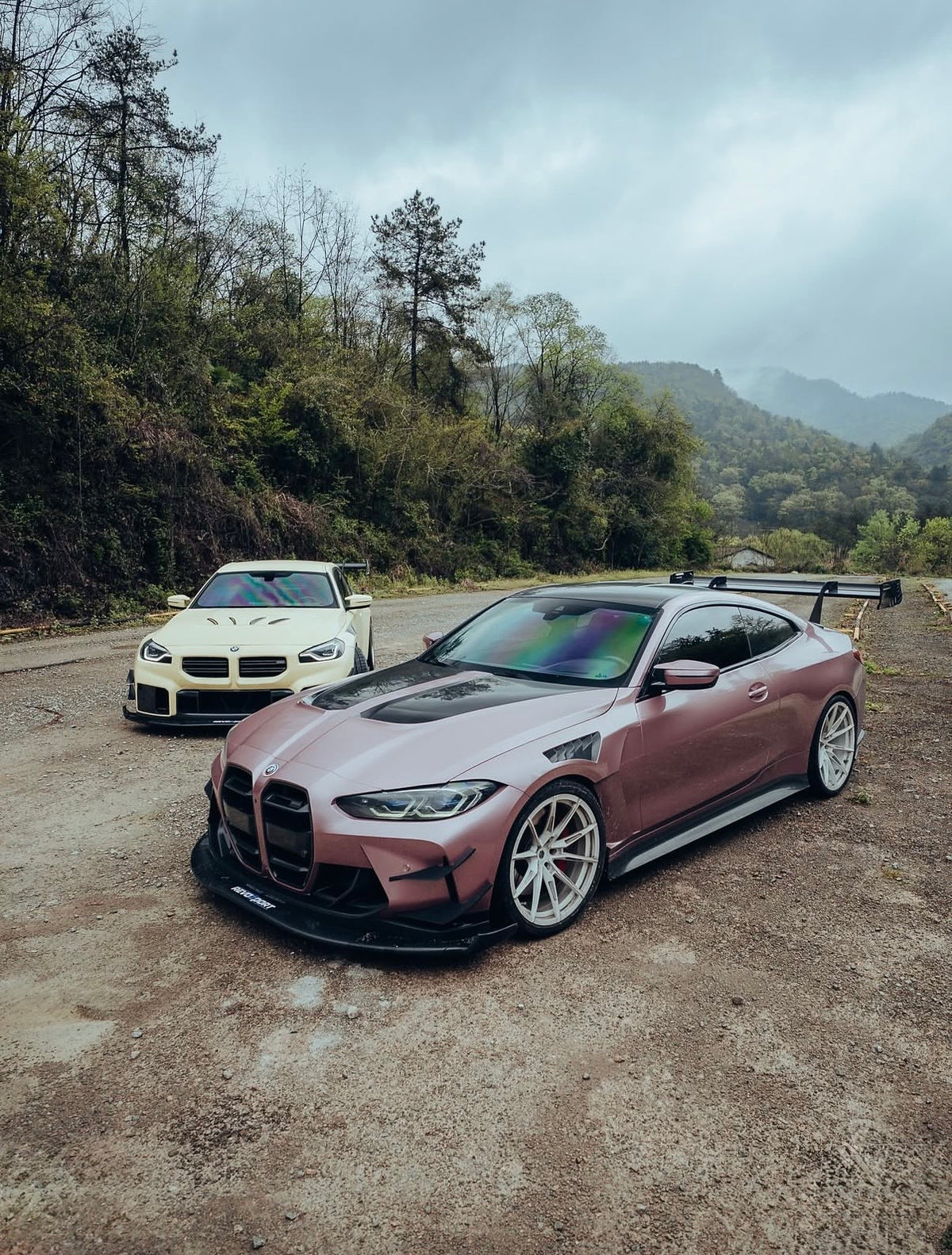 BMW G8X Carbon Kühlergrill RV Frontansicht