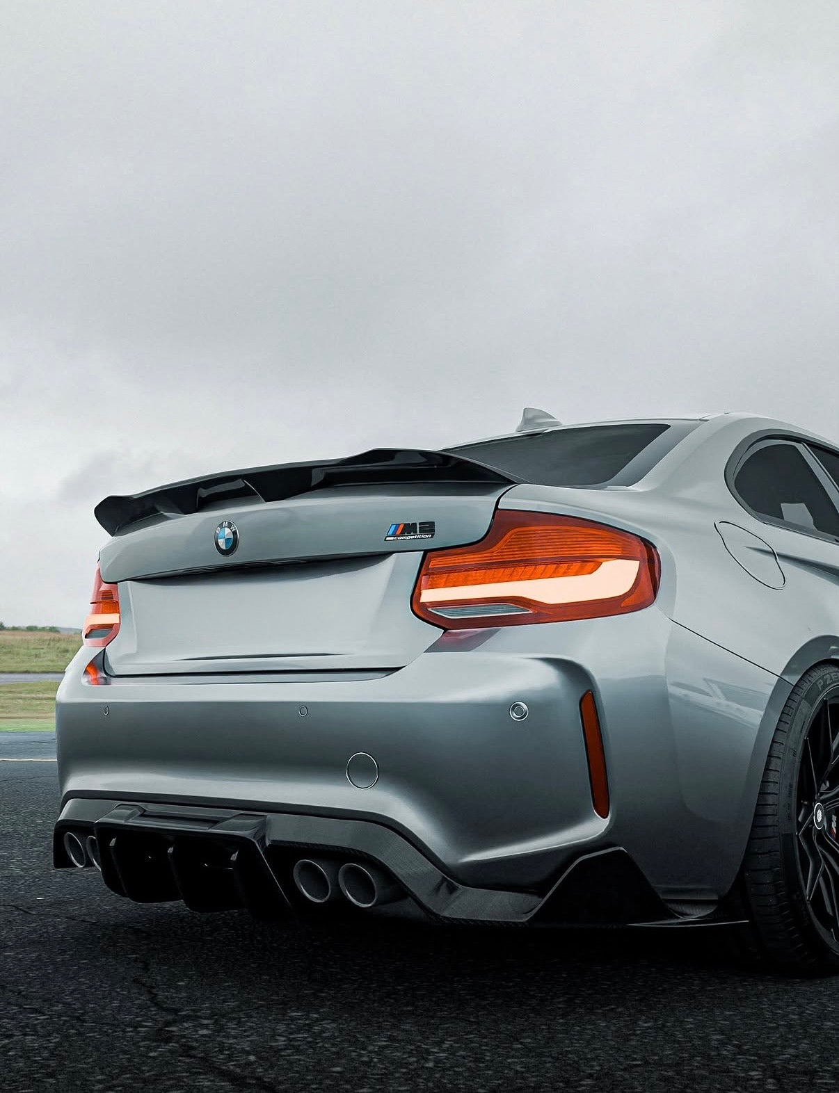Detailansicht des Carbon Bodykits für BMW M2 F87 aus hochwertigem Dry Carbon