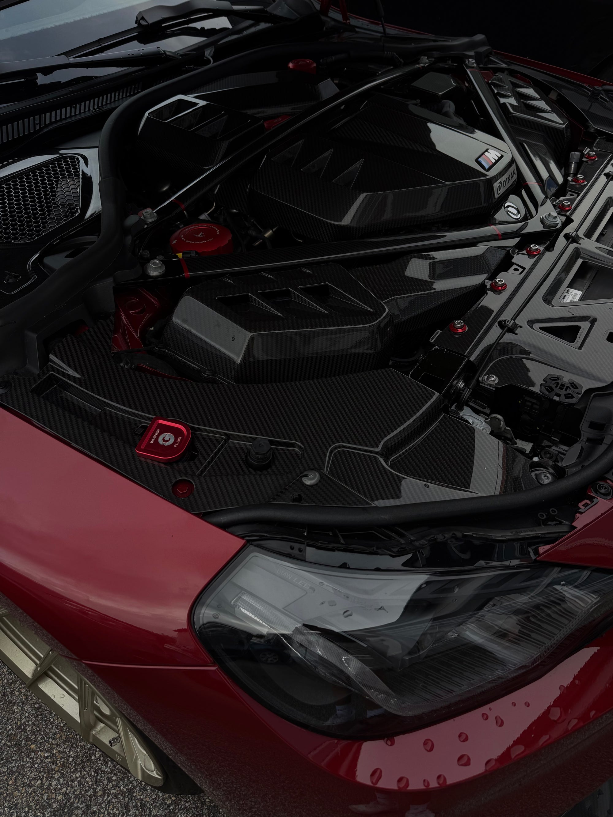 CPG+ Carbon Motorraum-Set passend für BMW M2 G87 M3 G80 G81 M4 G82 G83
