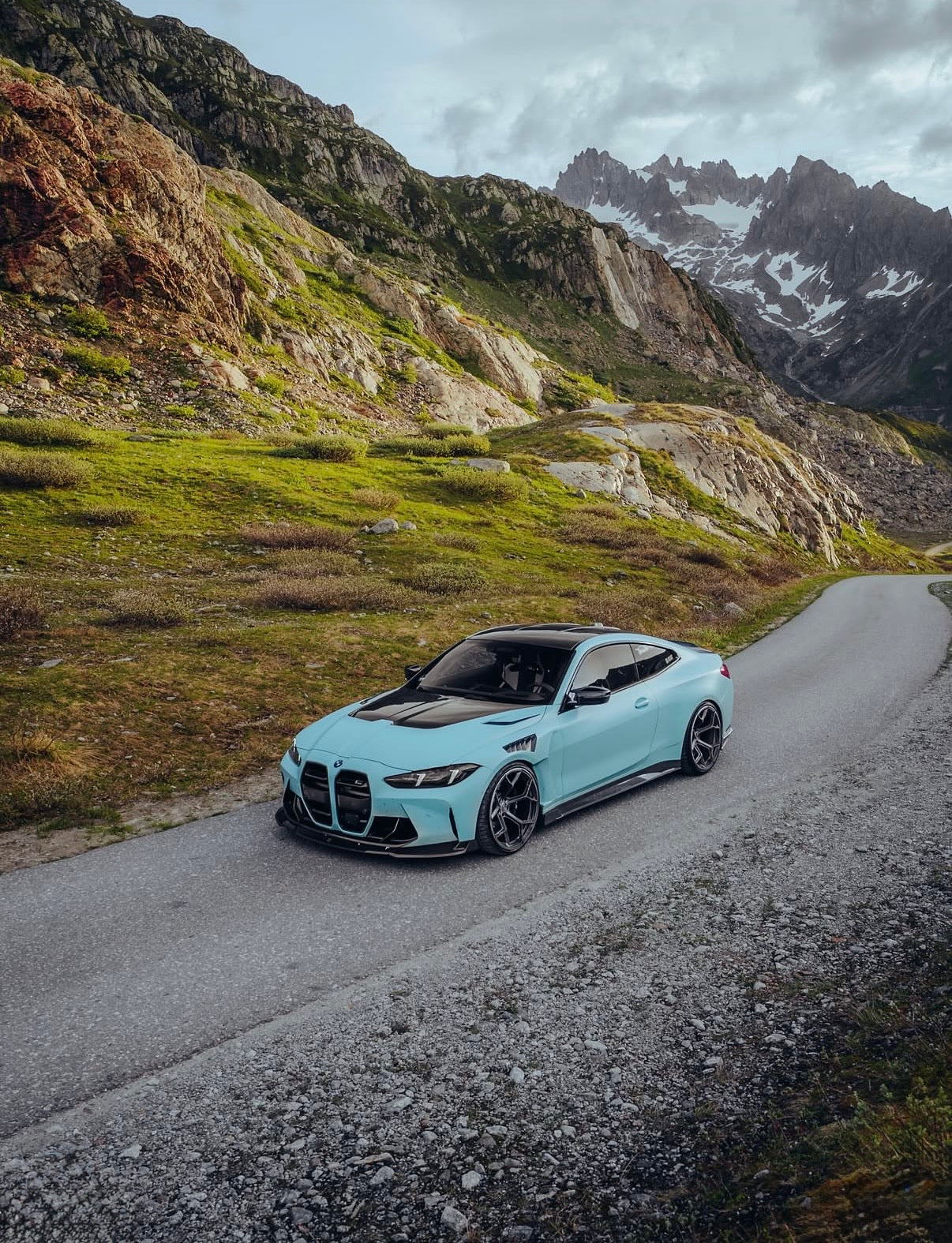 BMW M3 G80 Carbon Kotflügel Detailansicht