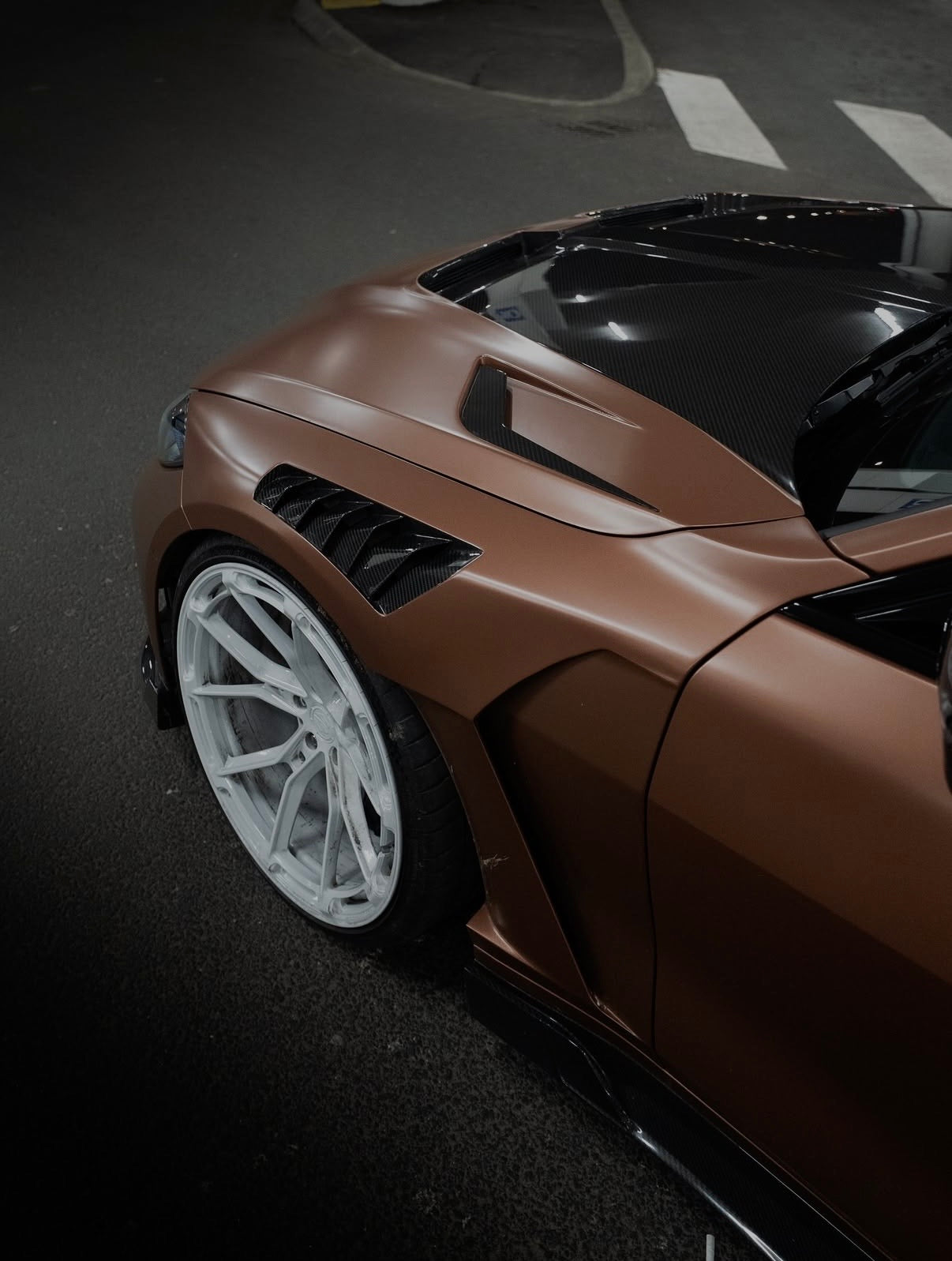 BMW M4 G82 Carbon Kotflügel im RV Design