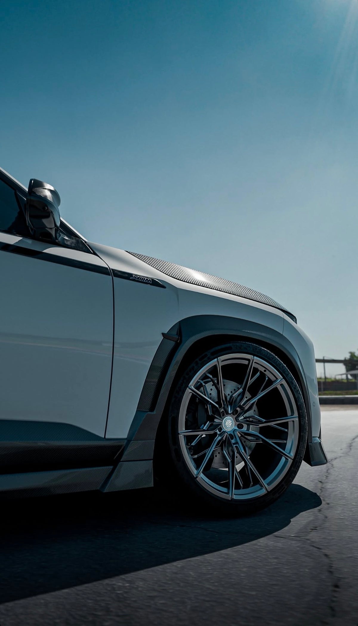 BMW XM G09 Carbon Bodykit Radlauf Türverbreiterung Seitenschweller