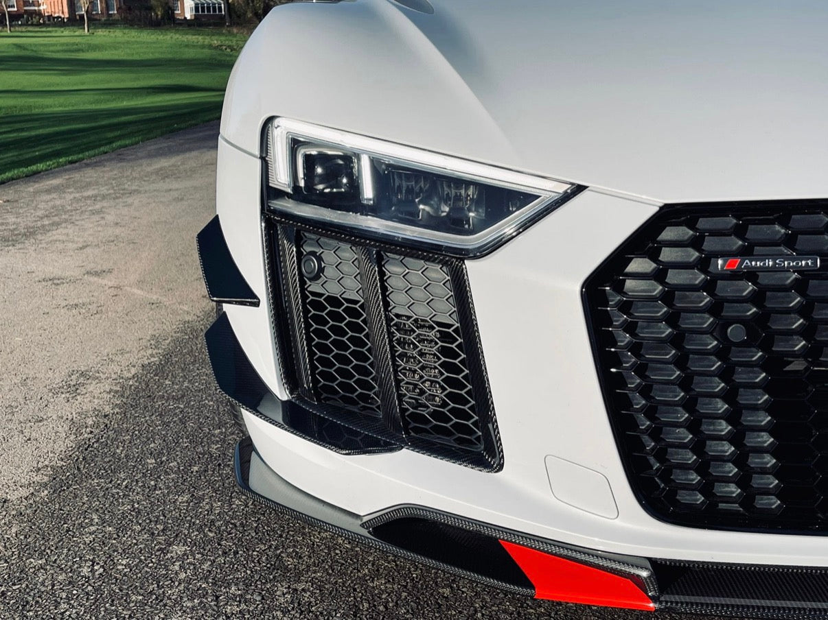 Audi R8 V10 2015+ Front-Canards V5 CPG Carbon