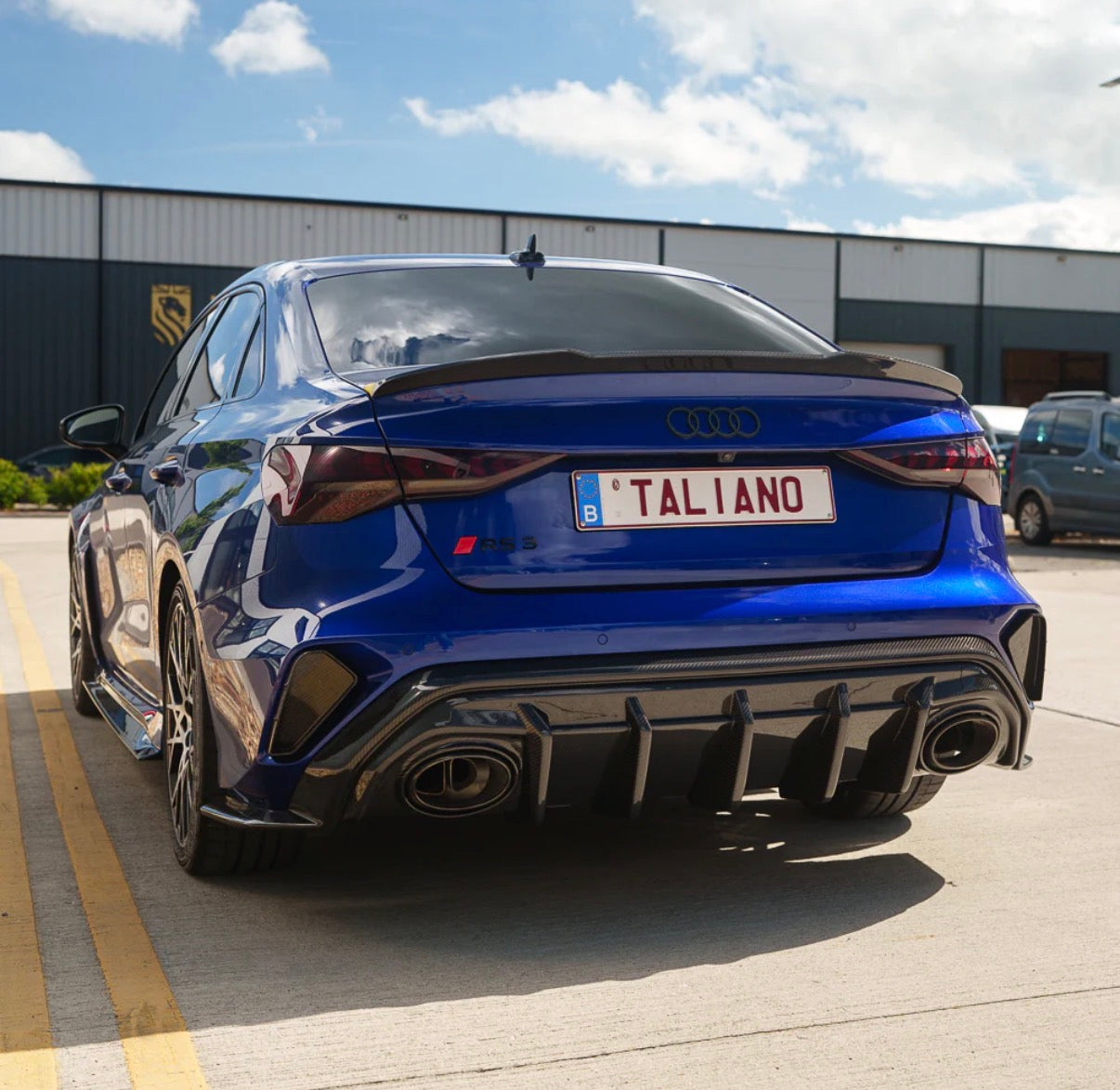 Audi RS3 8Y 2025+ Limousine Heckdiffuser CPG Carbon