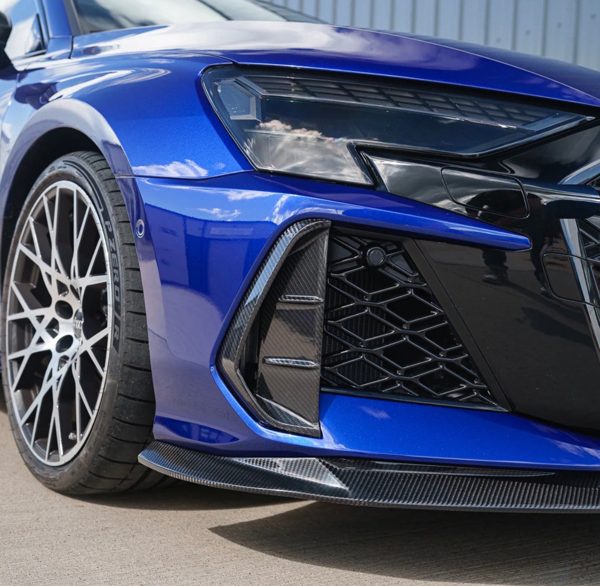 Audi RS3 8Y 2025+ Stoßstangen-Einsatz CPG Carbon