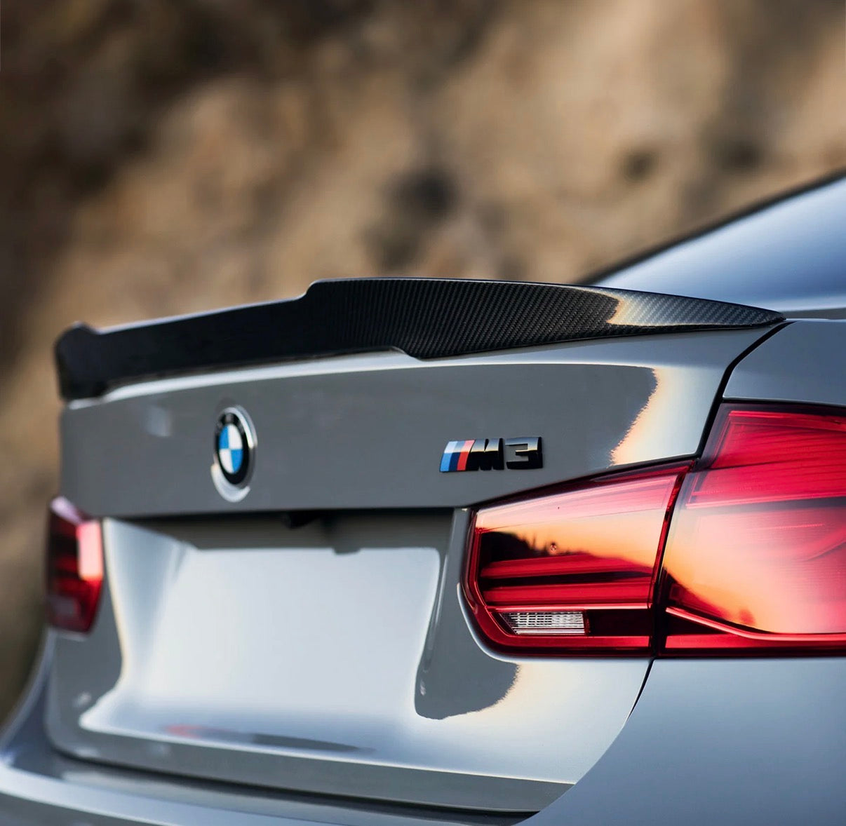 BMW Serie 3 F30 F35 M3 F80 Heckspoiler V5 CPG Carbon