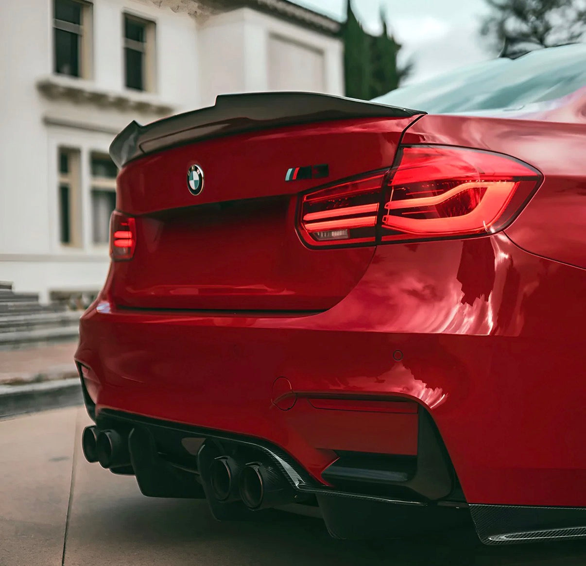 BMW Serie 3 F30 F35 M3 F80 Heckspoiler PSM V2 CPG Carbon