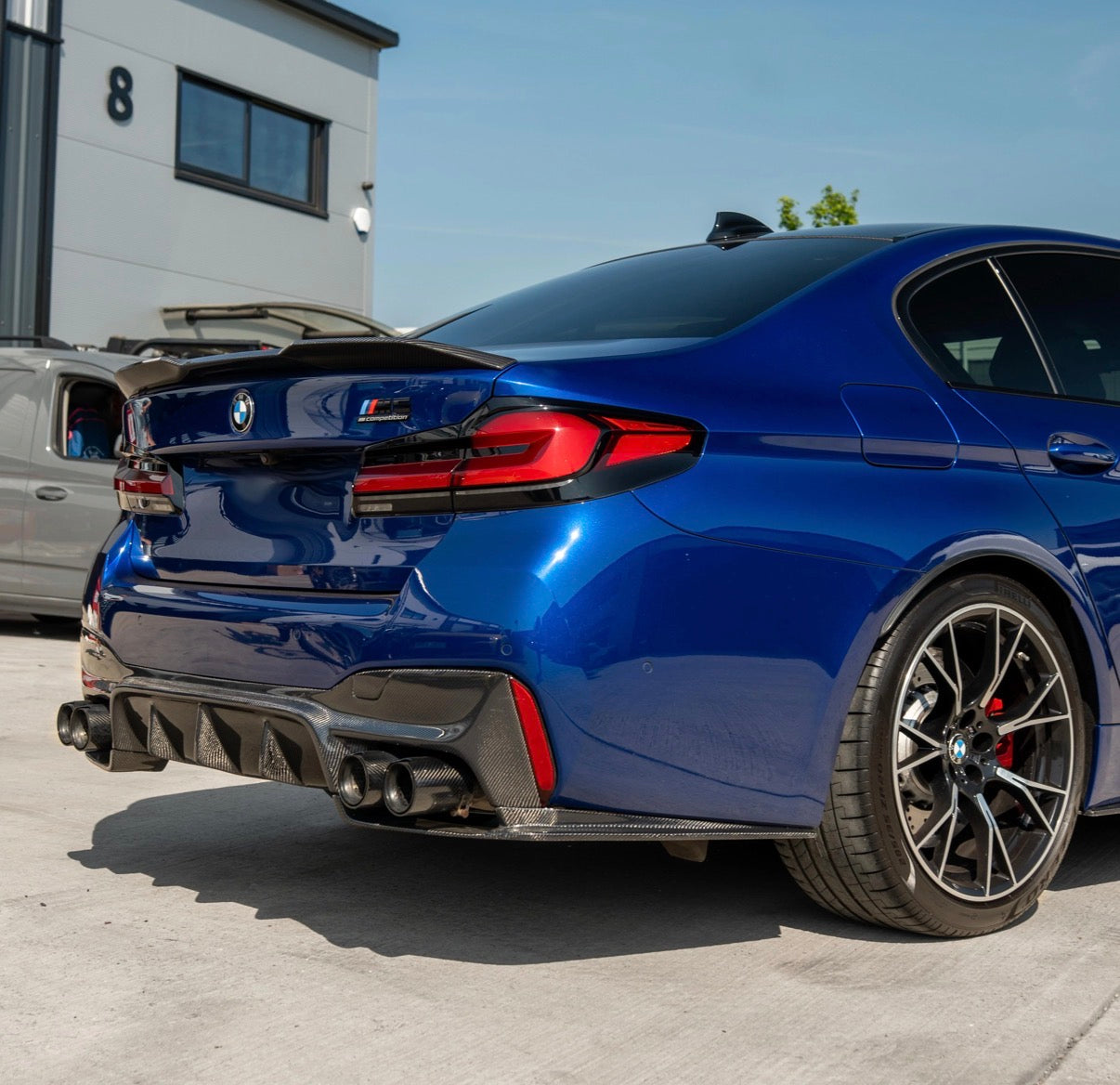 BMW Serie 5 G30 M5 F90 Heckspoiler V2 CPG Carbon