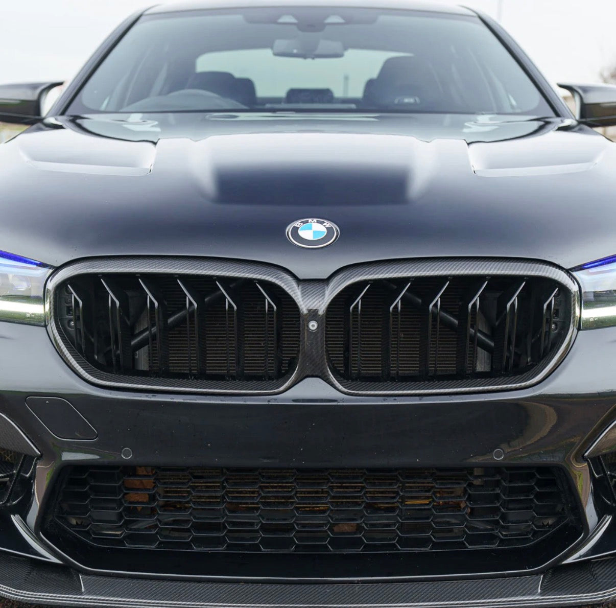 BMW Serie 5 G30 G31 M5 F90 Facelift Kühlergrill V3 CPG Carbon