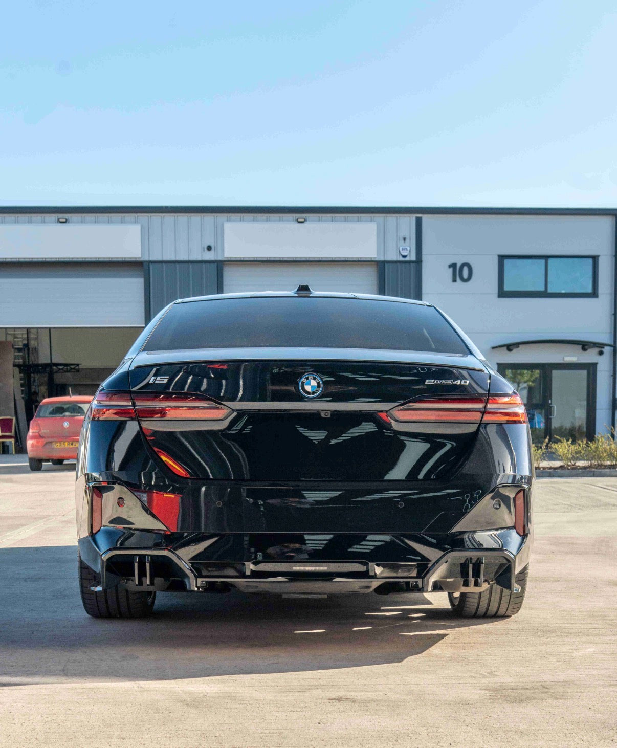BMW Serie 5 G60 I5 2023+ Heckdiffuser V1 CPG Carbon