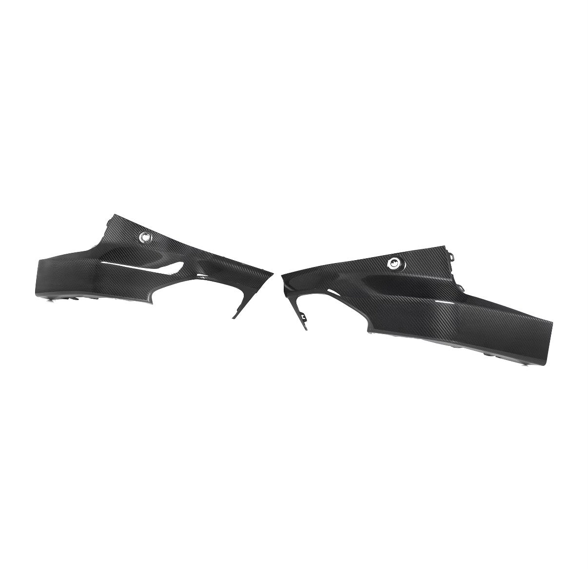 BMW 2er G42 2022+ Seitenstoßstangen-Diffuser-Einsatz CPG V1 Carbon