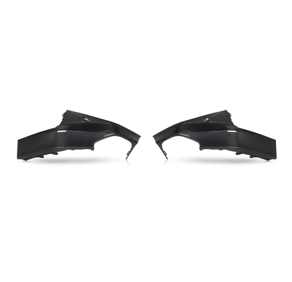 BMW 2er G42 2022+ Seitenstoßstangen-Diffuser-Einsatz CPG V1 Carbon