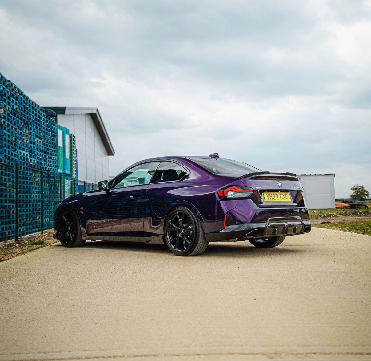 BMW 2er G42 2022+ CPG Heckdiffuser V1 Carbon