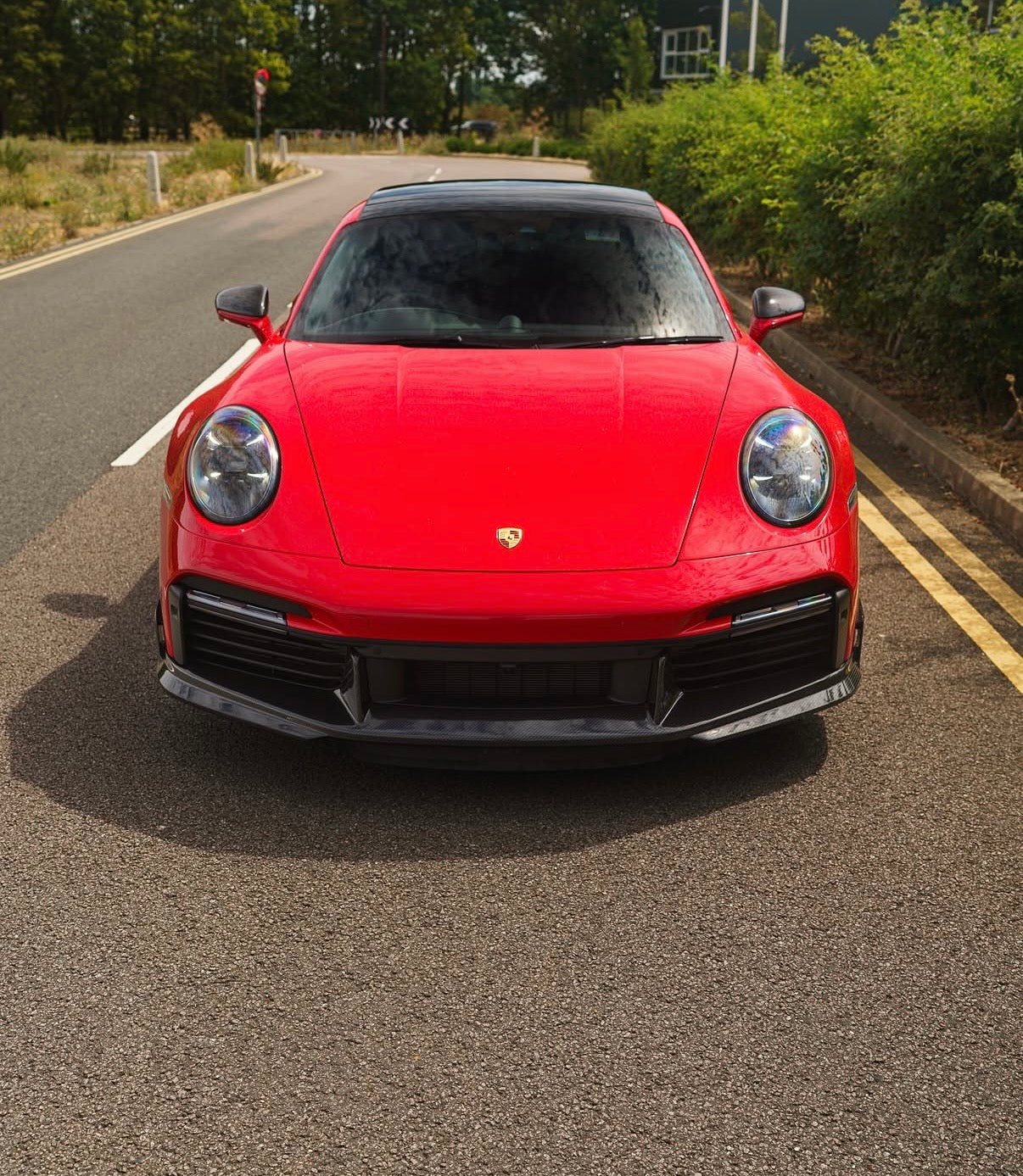 Porsche 911 992 Turbo S 2020+ CPG Frontlippe V2 Carbon