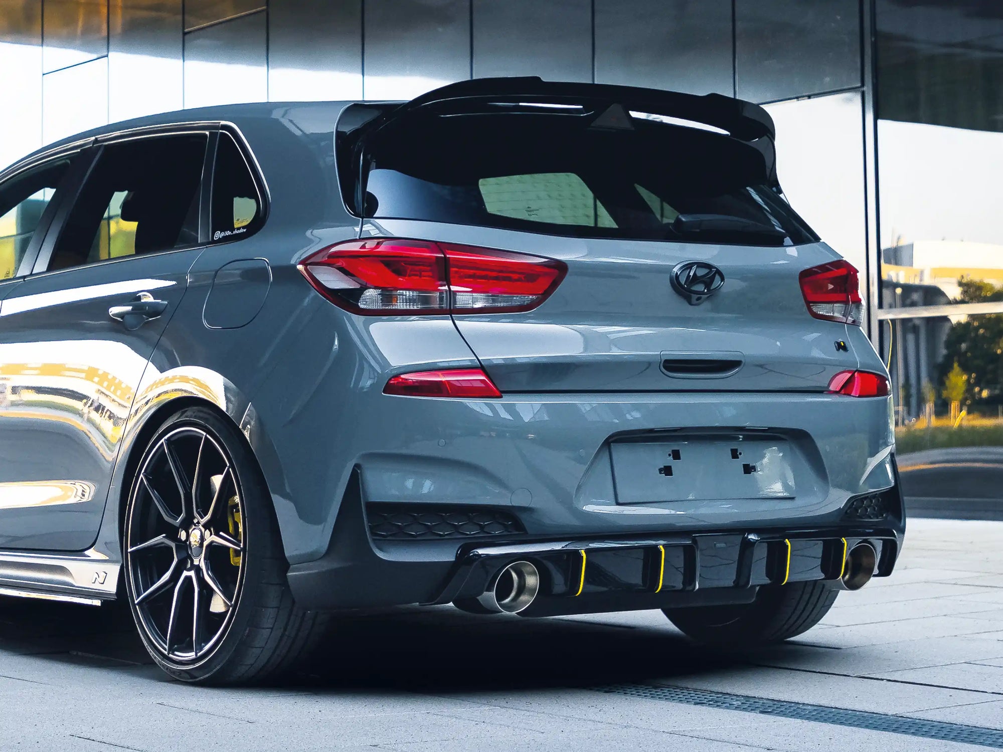 Hyundai i30n Dachspoiler Carbon OEM