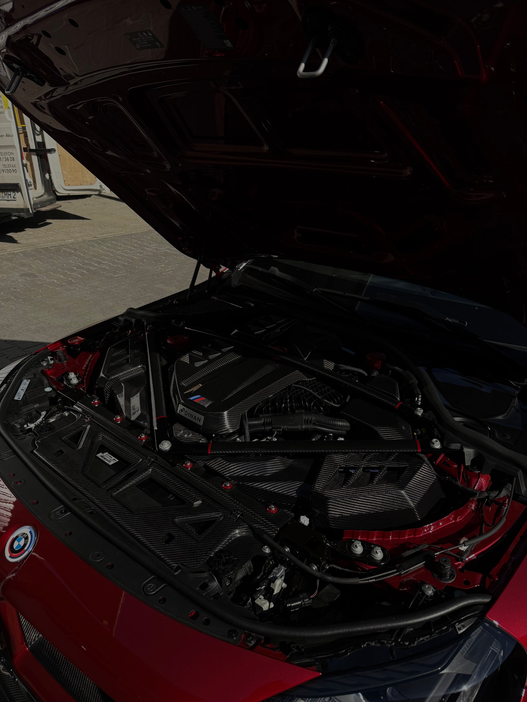 BMW M2 G87 M3 G80 G81 M4 G82 G83 Kühlverkleidungs-Slam-Panel CPG Carbon