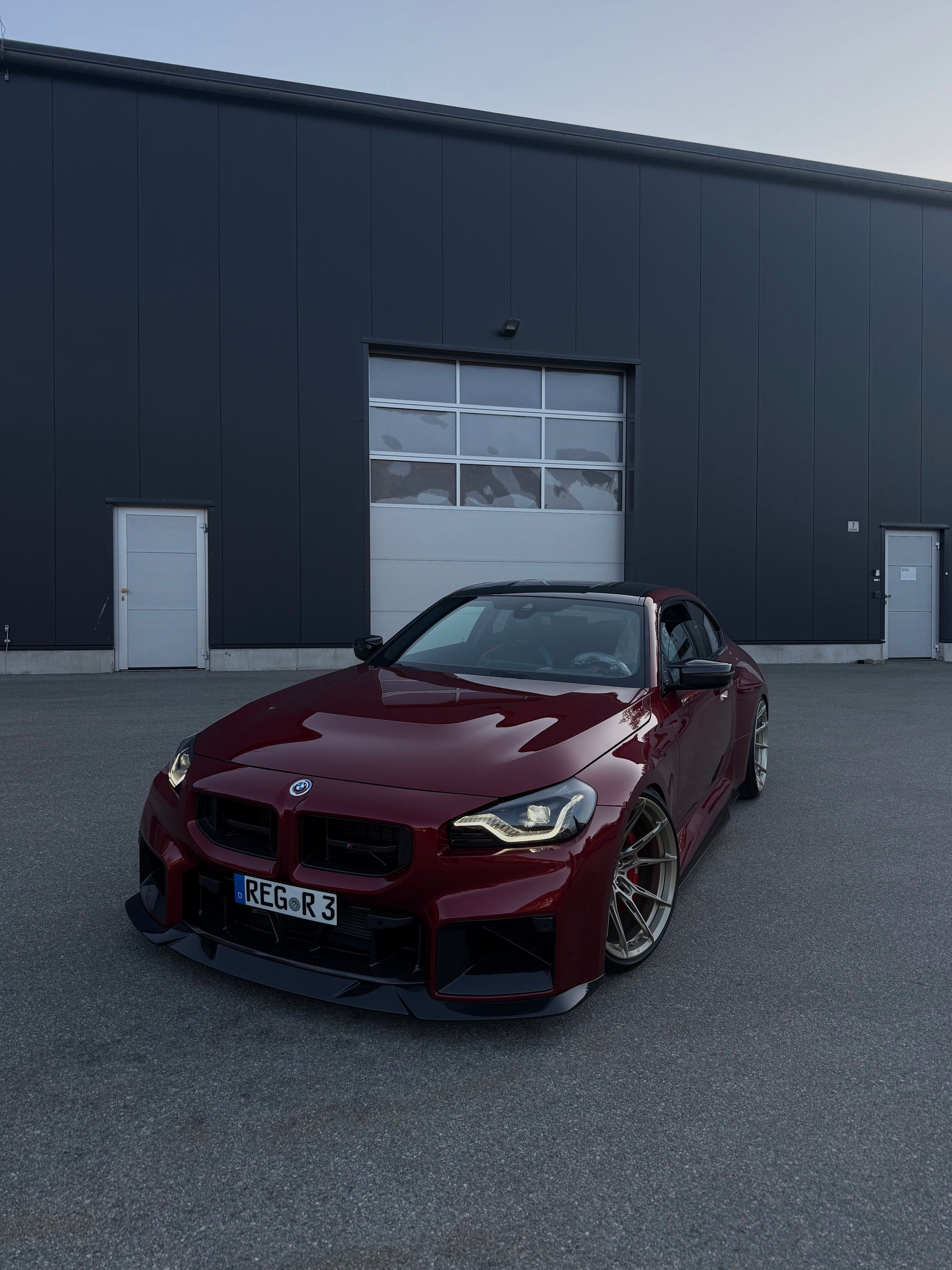 BMW M2 G87 Frontlippe V9 CPG Carbon
