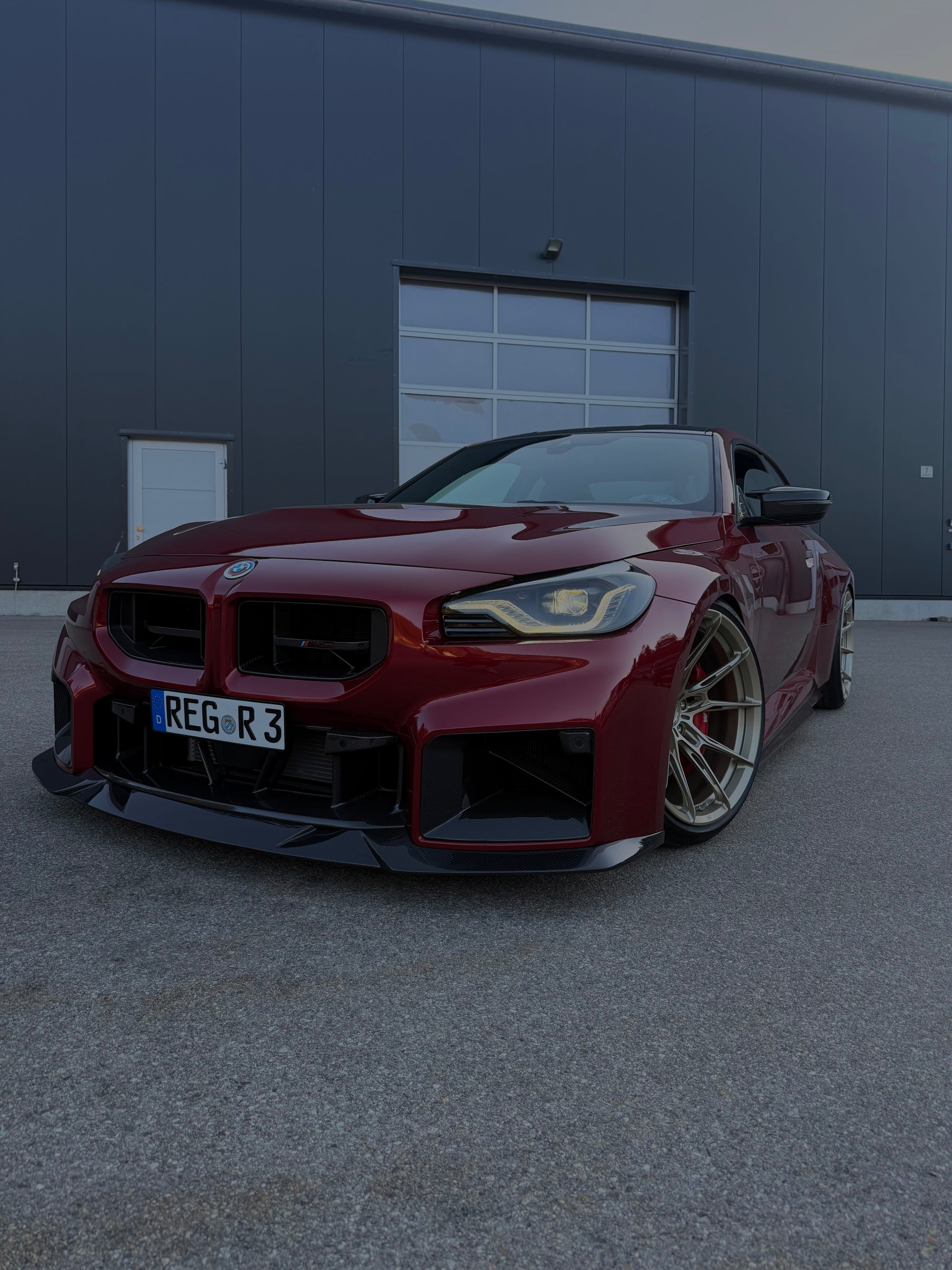 BMW M2 G87 Frontlippe V9 CPG Carbon
