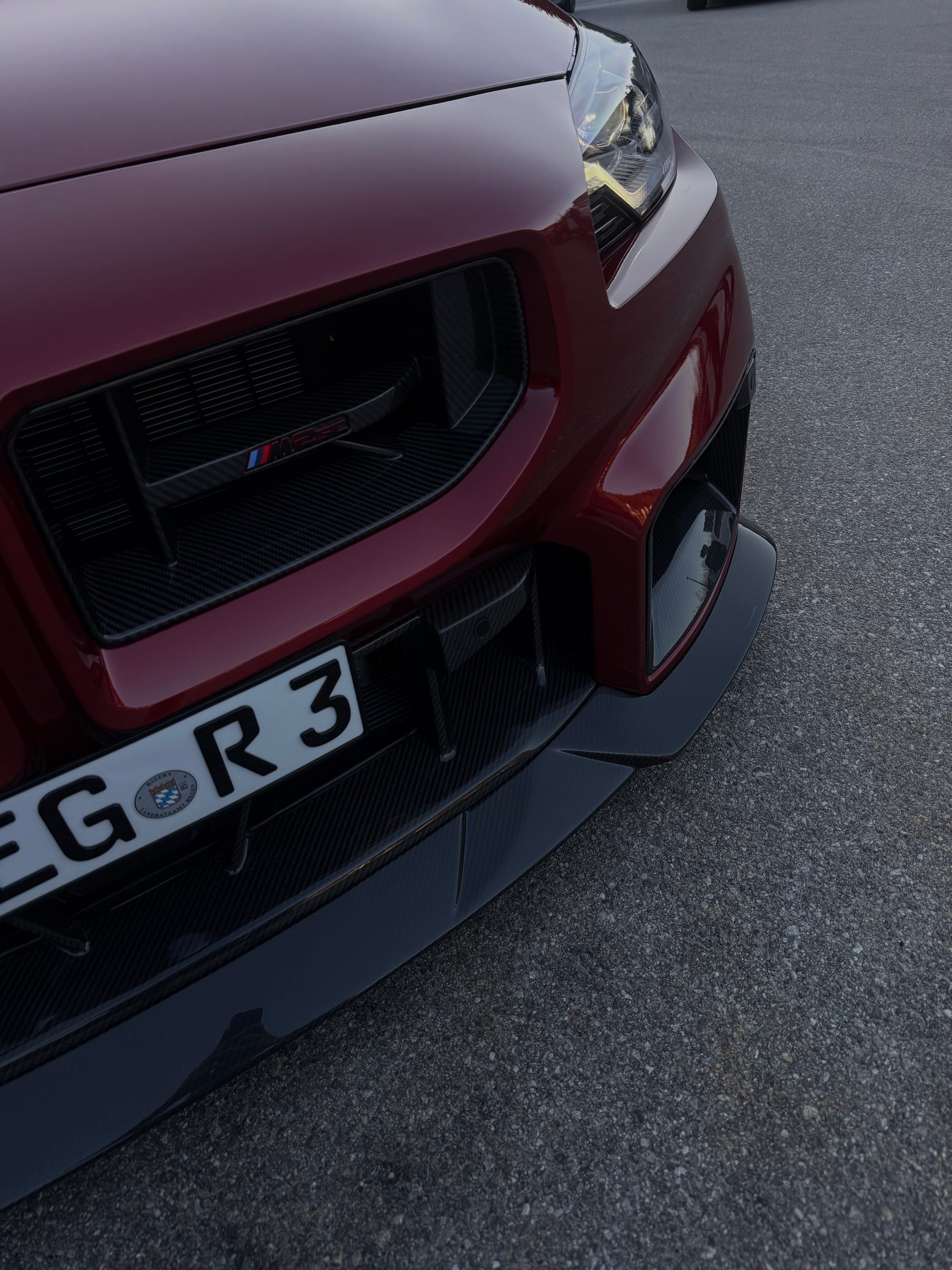 BMW M2 G87 Frontlippe V9 CPG Carbon