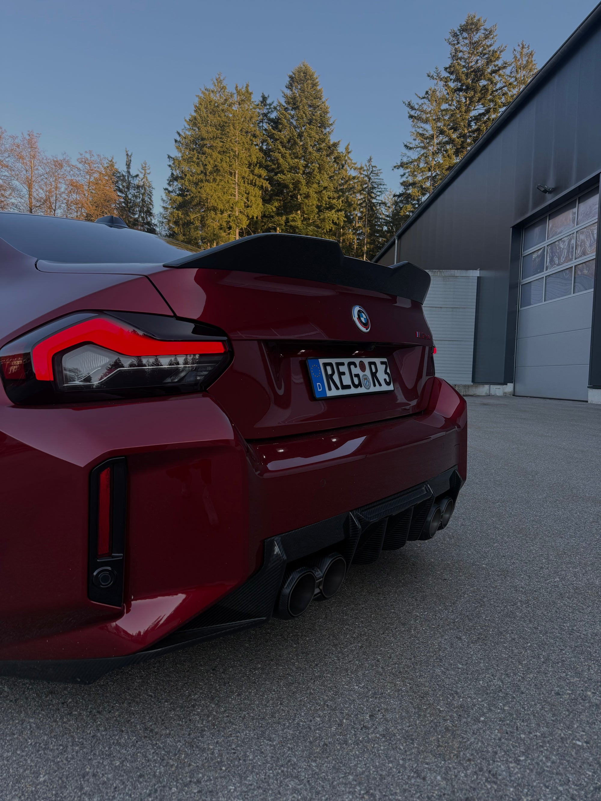 BMW M2 G87 Heckdiffuser VS1 CPG Carbon