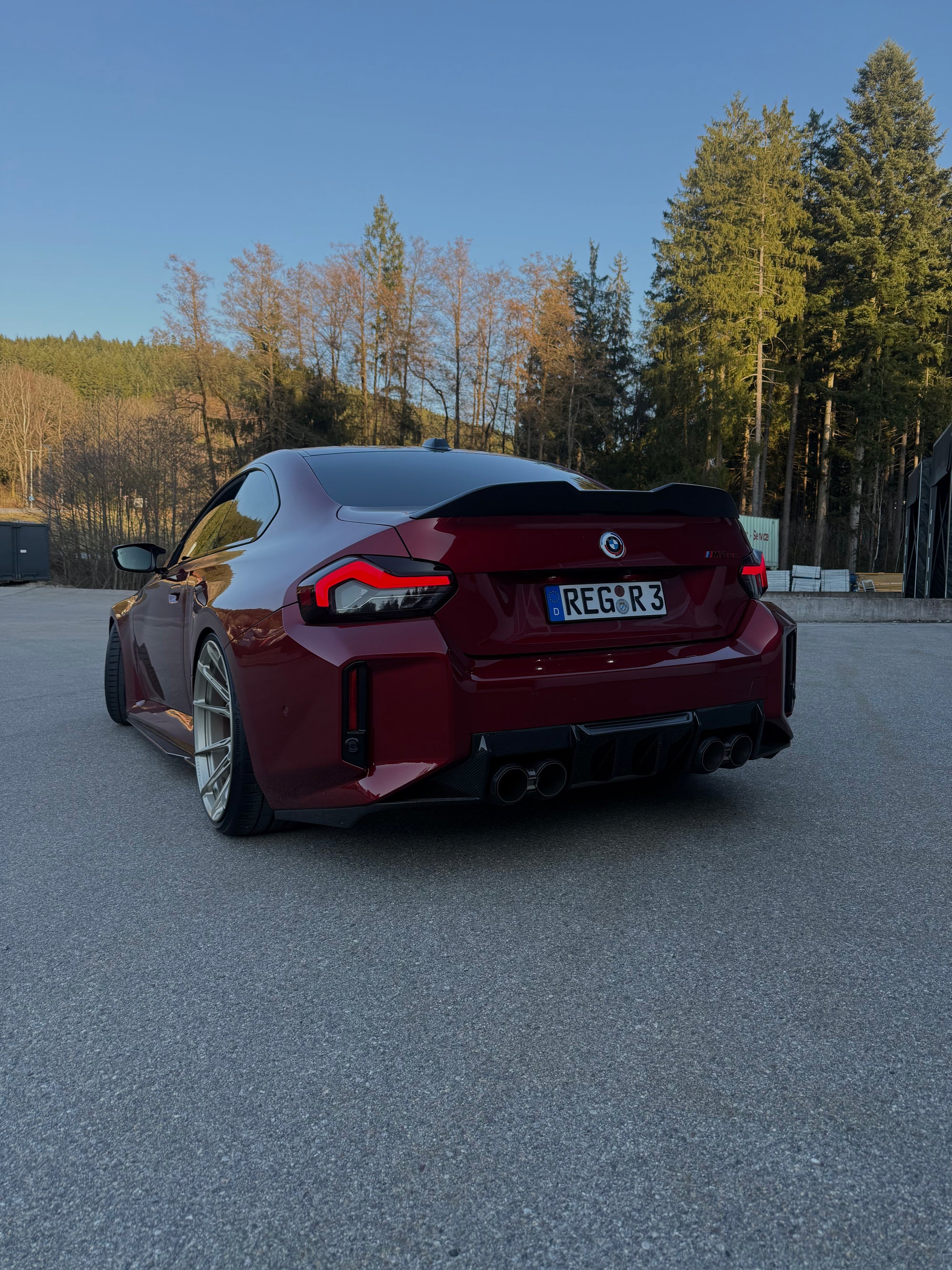 BMW M2 G87 Heckdiffuser VS1 CPG Carbon