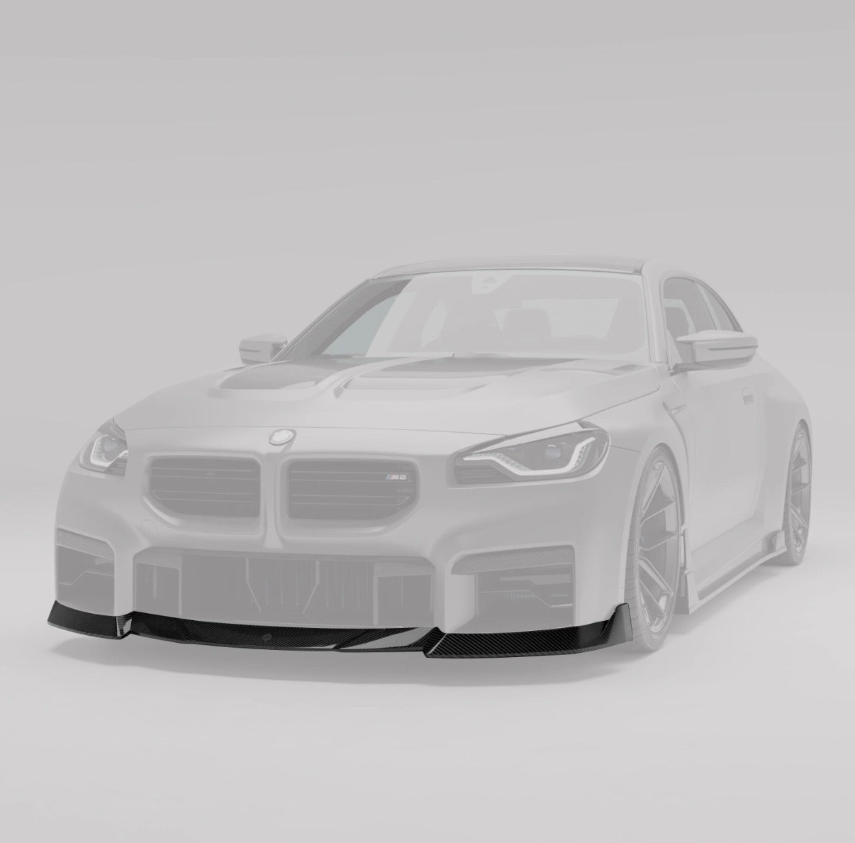 BMW M2 G87 RV Frontlippe CPG Carbon