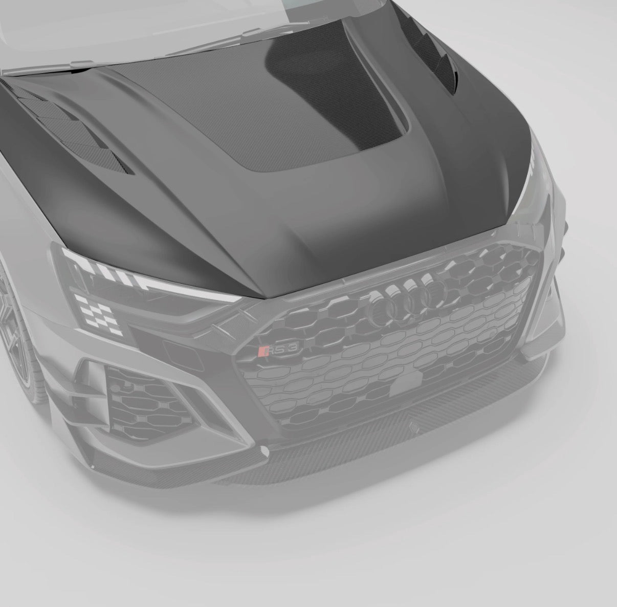 Audi RS3 8Y RV Motorhaube CPG Carbon
