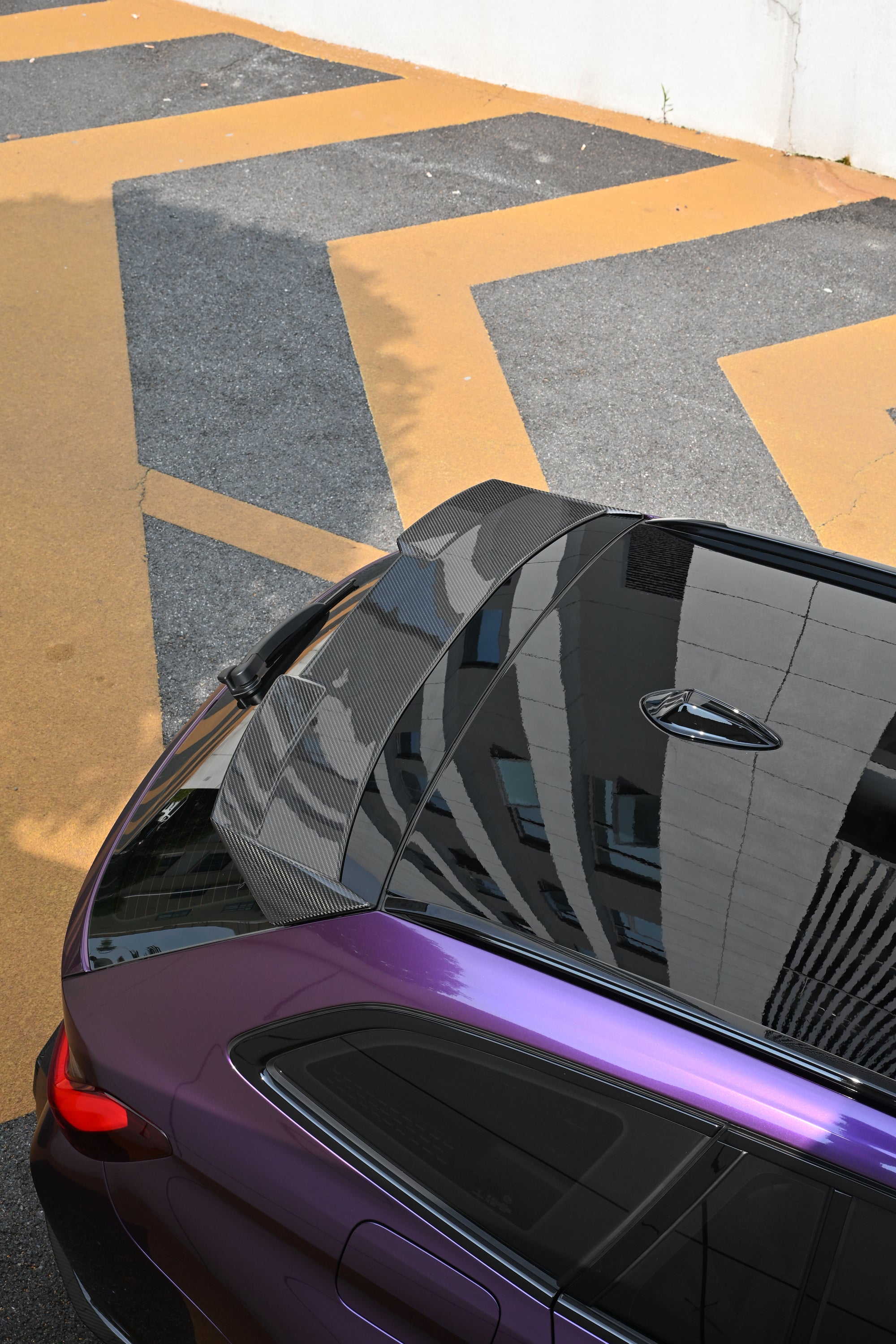 CPG+ RV V1 Dachspoiler Dry-Carbon passend für BMW M3 G81