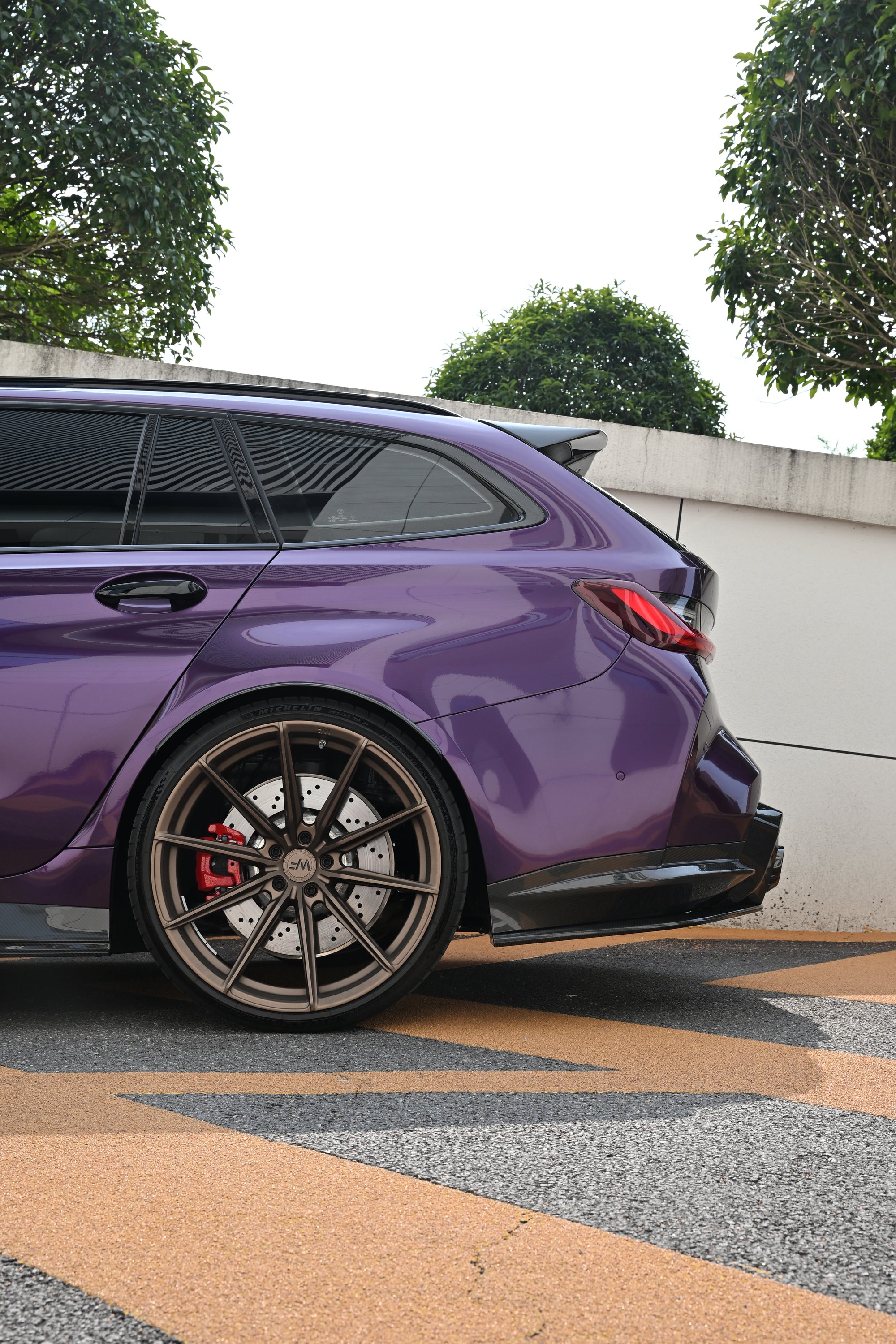 CPG+ RV V1 Dachspoiler Dry-Carbon passend für BMW M3 G81