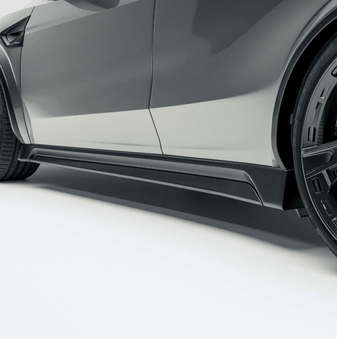 CPG V1 RV Seitenschweller Carbon passend für Tesla Model Y (Juniper) 2025+