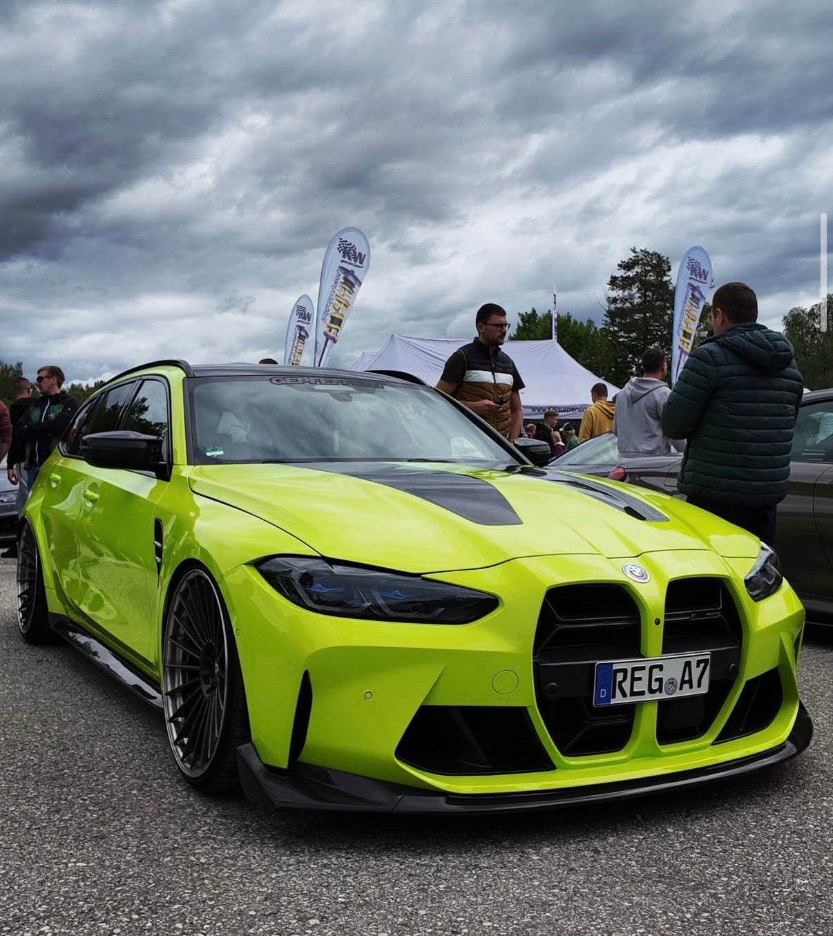 BMW M3 G80 G81 M4 G82 G83 CSL Kühlergrill CPG Carbon
