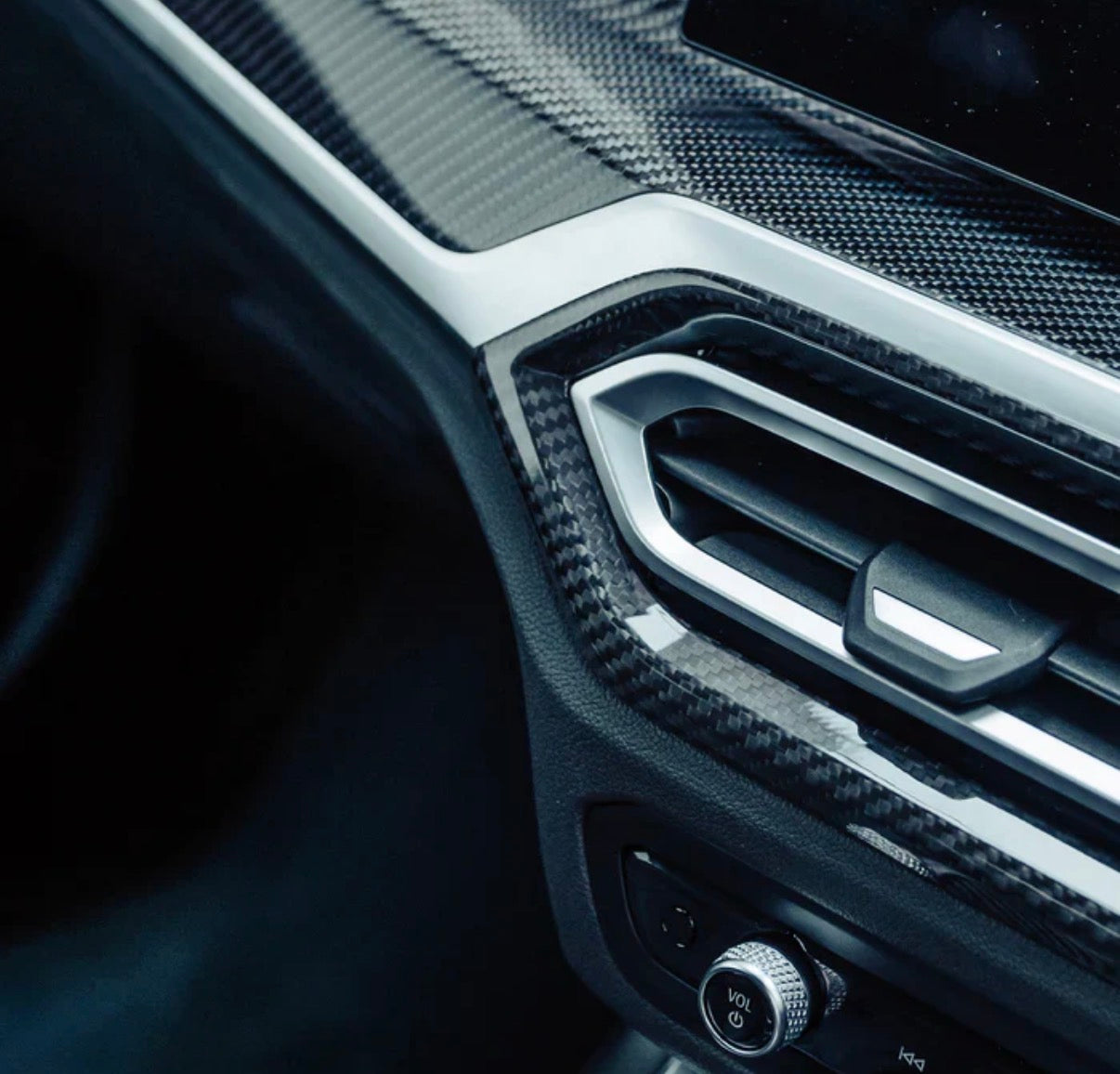 BMW M2 G87 M3 G80 G81 M4 G82 G83 Innenraum Lüftungsverkleidung CPG Carbon