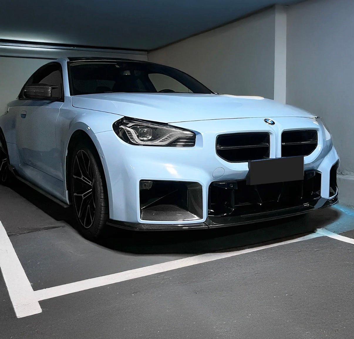 BMW M2 G87 Frontlippe V7 CPG Carbon
