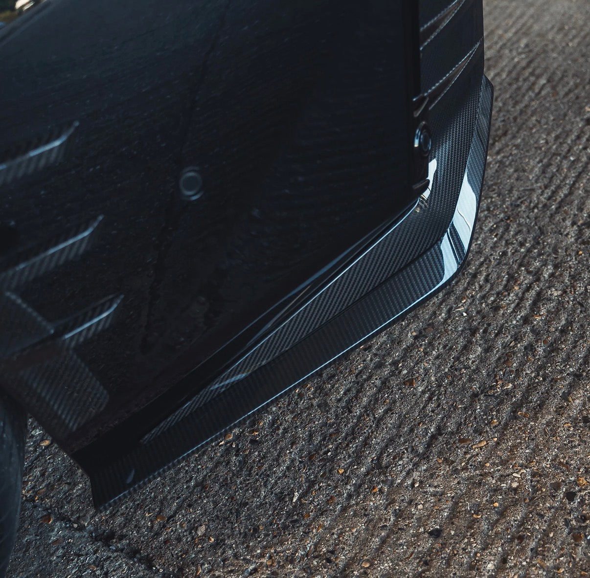 BMW M2 G87 Heckstoßstangen-Ecken CPG Carbon