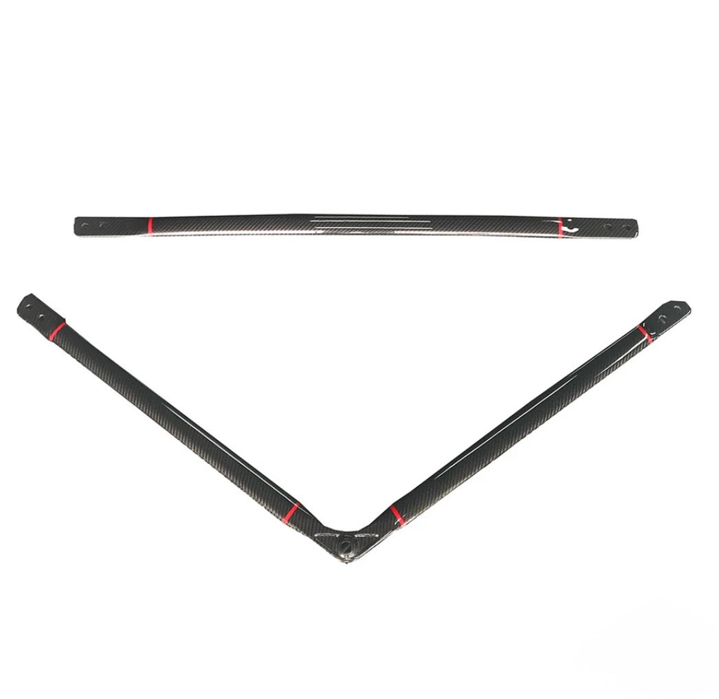 BMW M2 G87 M3 G80 G81 M4 G82 G83 Domstrebe Motorraum V3 CPG Carbon