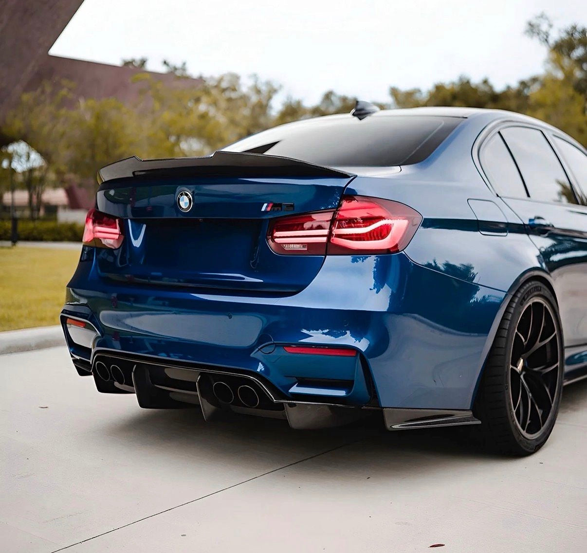 BMW M3 M4 F80 F82 F83 Heckdiffuser PSM 4-teilig CPG Carbon