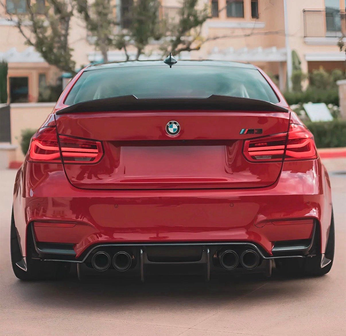 BMW M3 M4 F80 F82 F83 Heckdiffuser PSM 4-teilig CPG Carbon