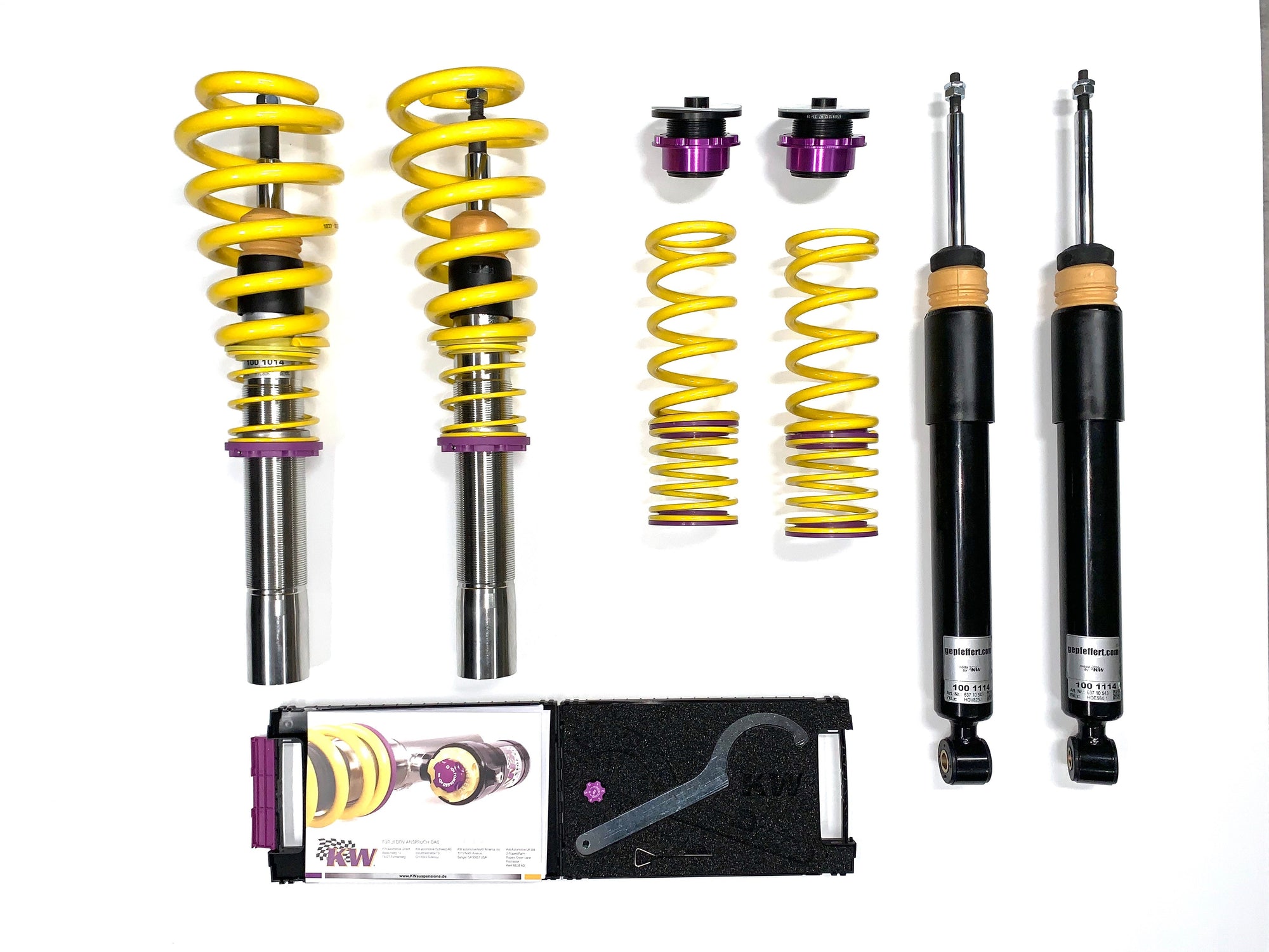 gepfeffert.com Gewindefahrwerk V2 Audi A4 / A5 (Typ B8, B81) incl. S &amp; RS - gepfeffert.com