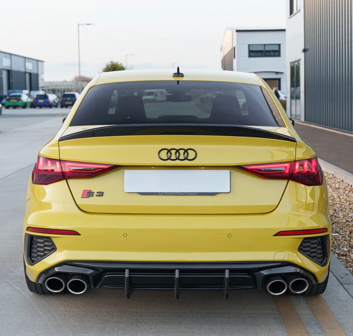 Audi A3 S3 RS3 8Y Heckspoiler CPG VS1 Carbon