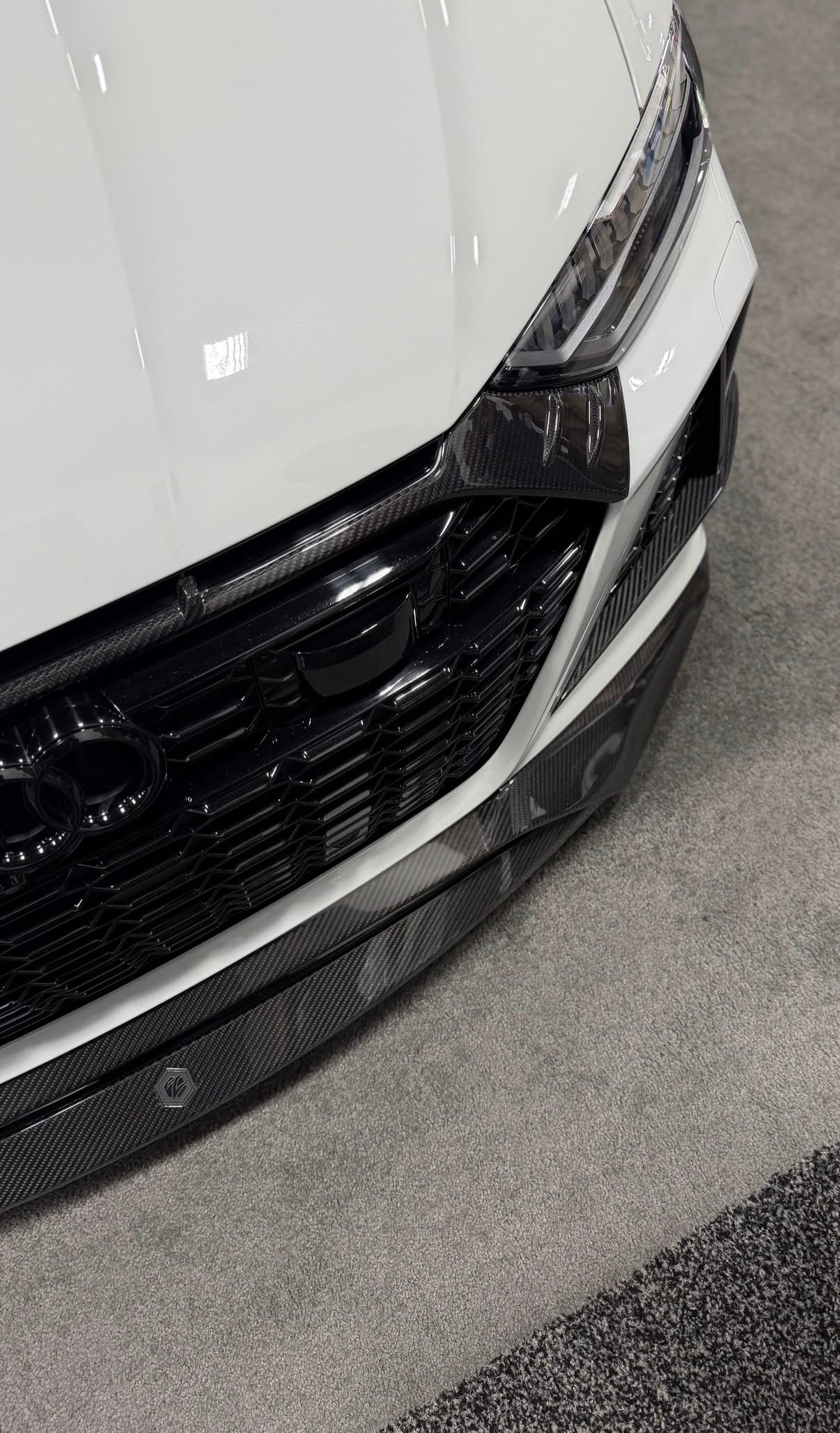Audi RS6 RS7 C8 RV Stoßstangen-Einsätze CPG Carbon
