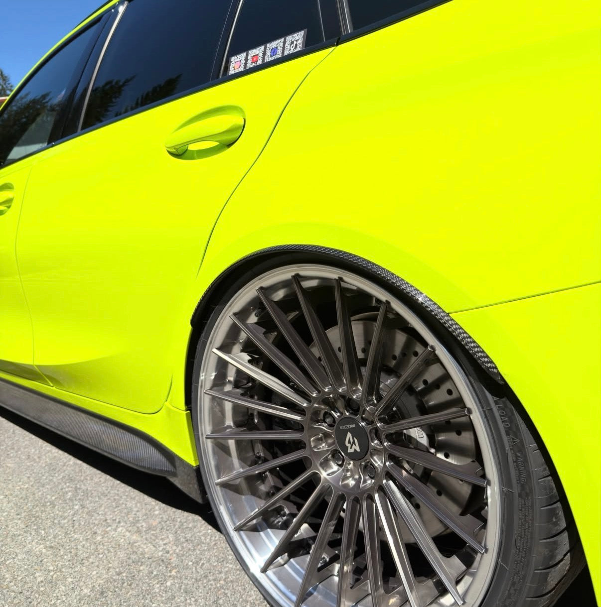 BMW M3 G80 G81 Kotflügel Verbreiterung CPG Carbon